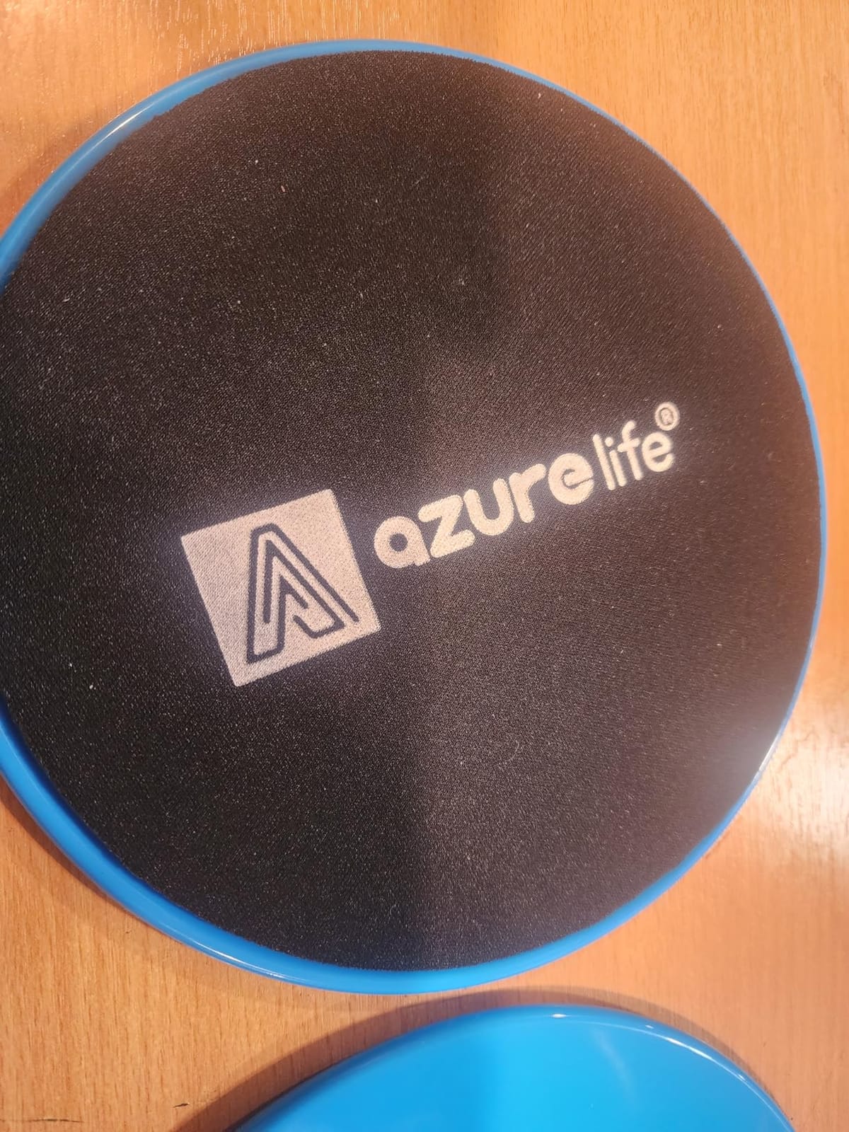 A AZURELIFE Exercise Core Sliders, Dual Sided Exercise Gliding Discs Use on Carpet or Hardwood Floors customer photo 1