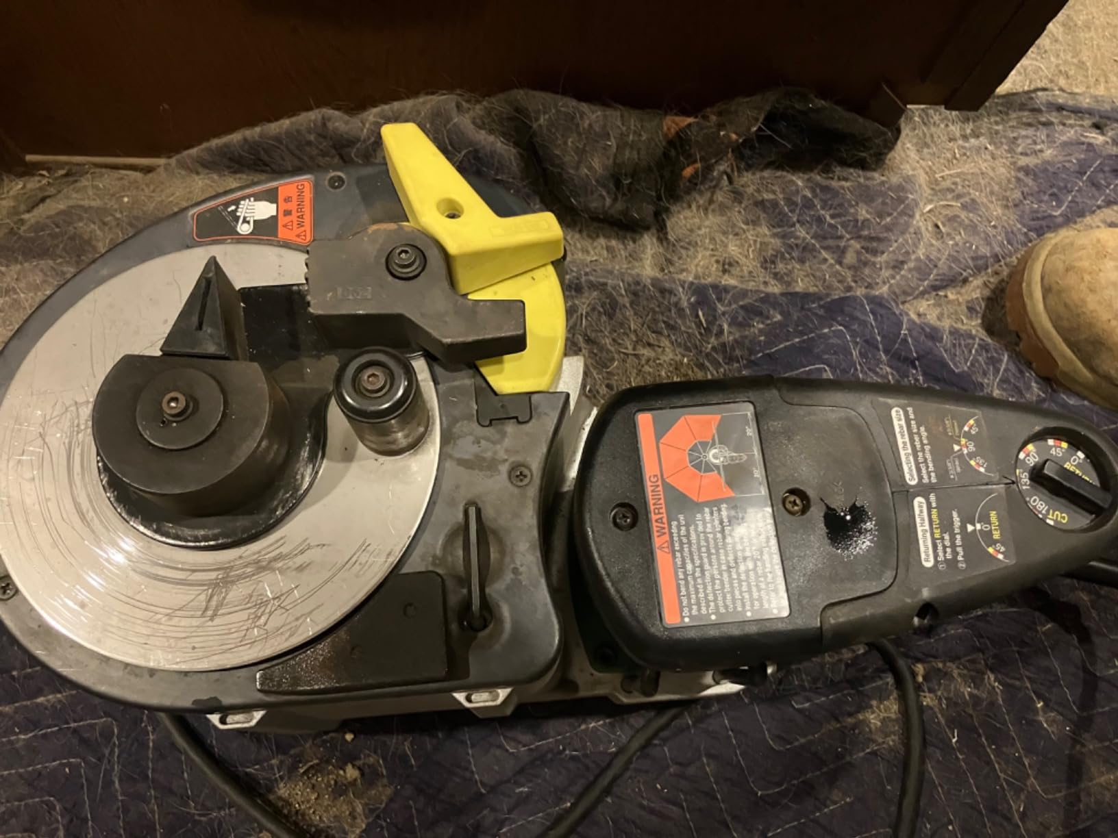 Metabo HPT Portable Rebar Bender and Cutter, 8-Amp Motor, Grade 60 Rebar, VB16Y customer photo 2