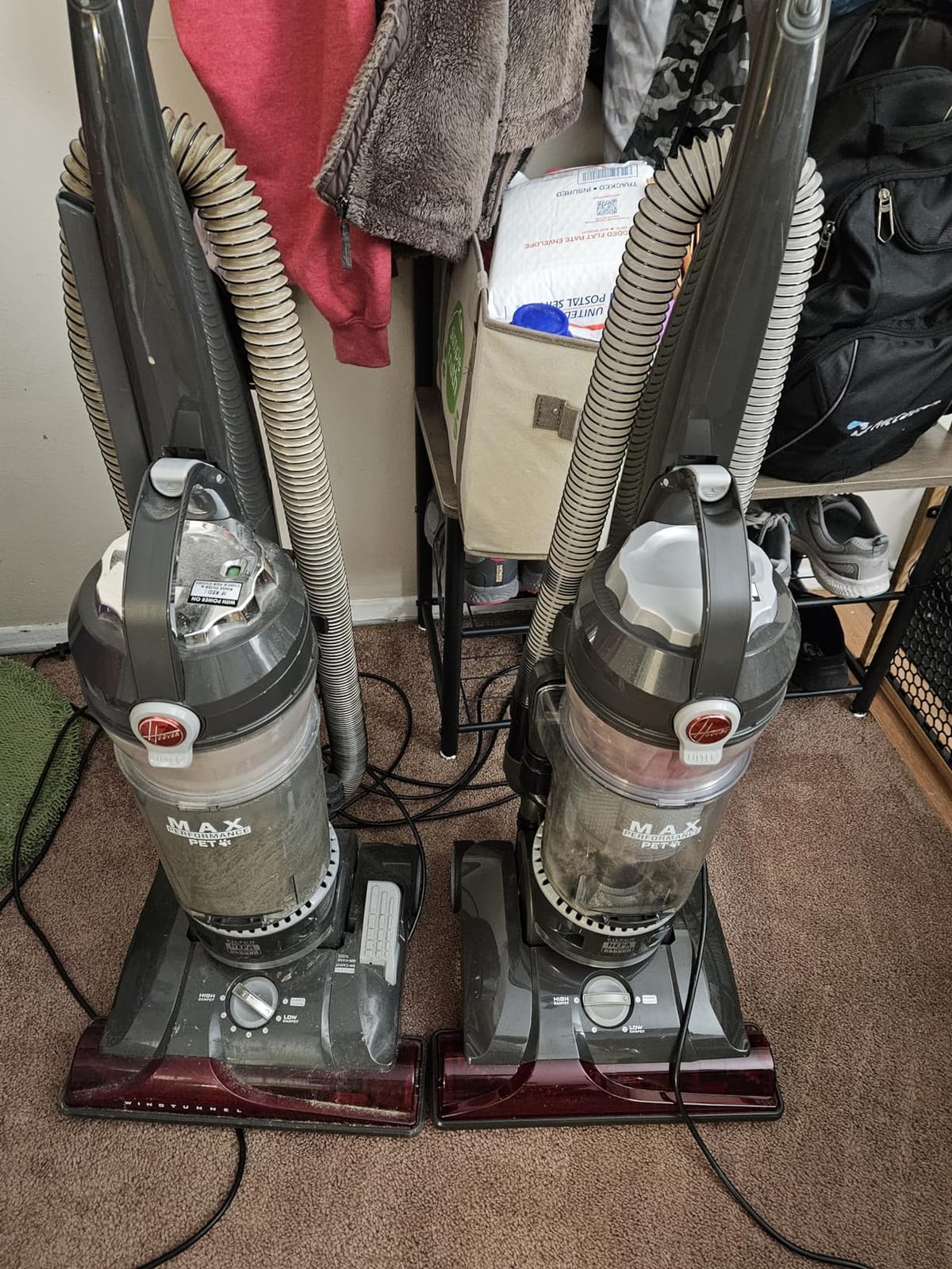 Hoover WindTunnel 3 Max Performance Pet Bagless Vacuum Cleaner | Corded Upright Vac, HEPA Media Filtration, Quick Pass Brushroll, Corded Vacuum Cleaners for Home Use customer photo 1