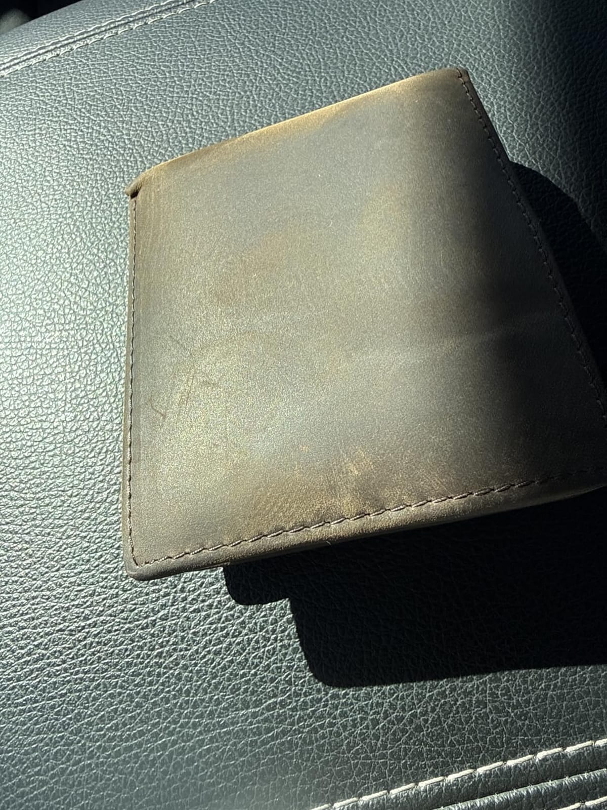 Top Grain Leather Wallet for Men | RFID Blocking | Extra Capacity Bifold Wallet with 2 ID Windows | Ultra Strong Stitching | Slim Billfold with 8 Card Slots | Gift for Him customer photo 1