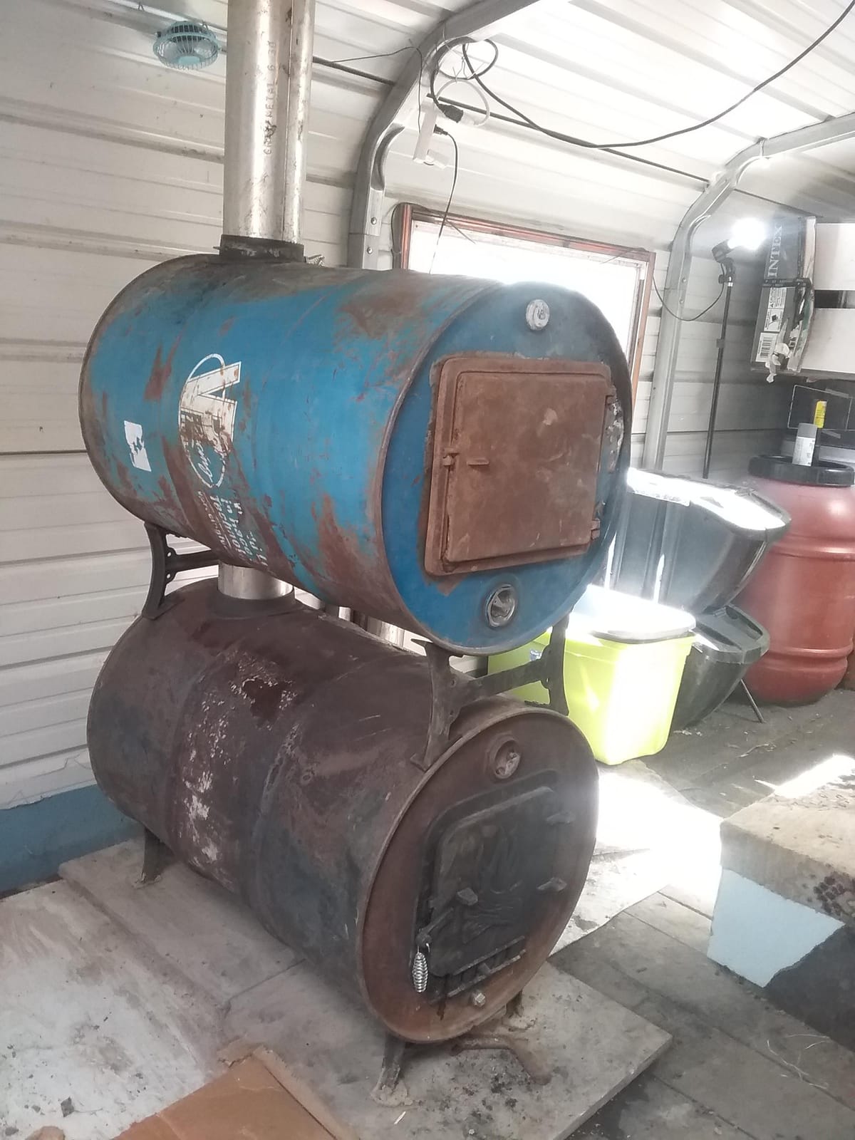 Cleveland Iron Works Camp Stove Double Barrel Kit customer photo 1