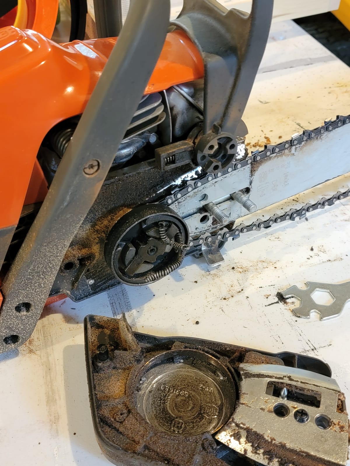 Husqvarna 135 Mark II Gas Powered Chainsaw, 38-cc 2.1-HP, 16 inch customer photo 2