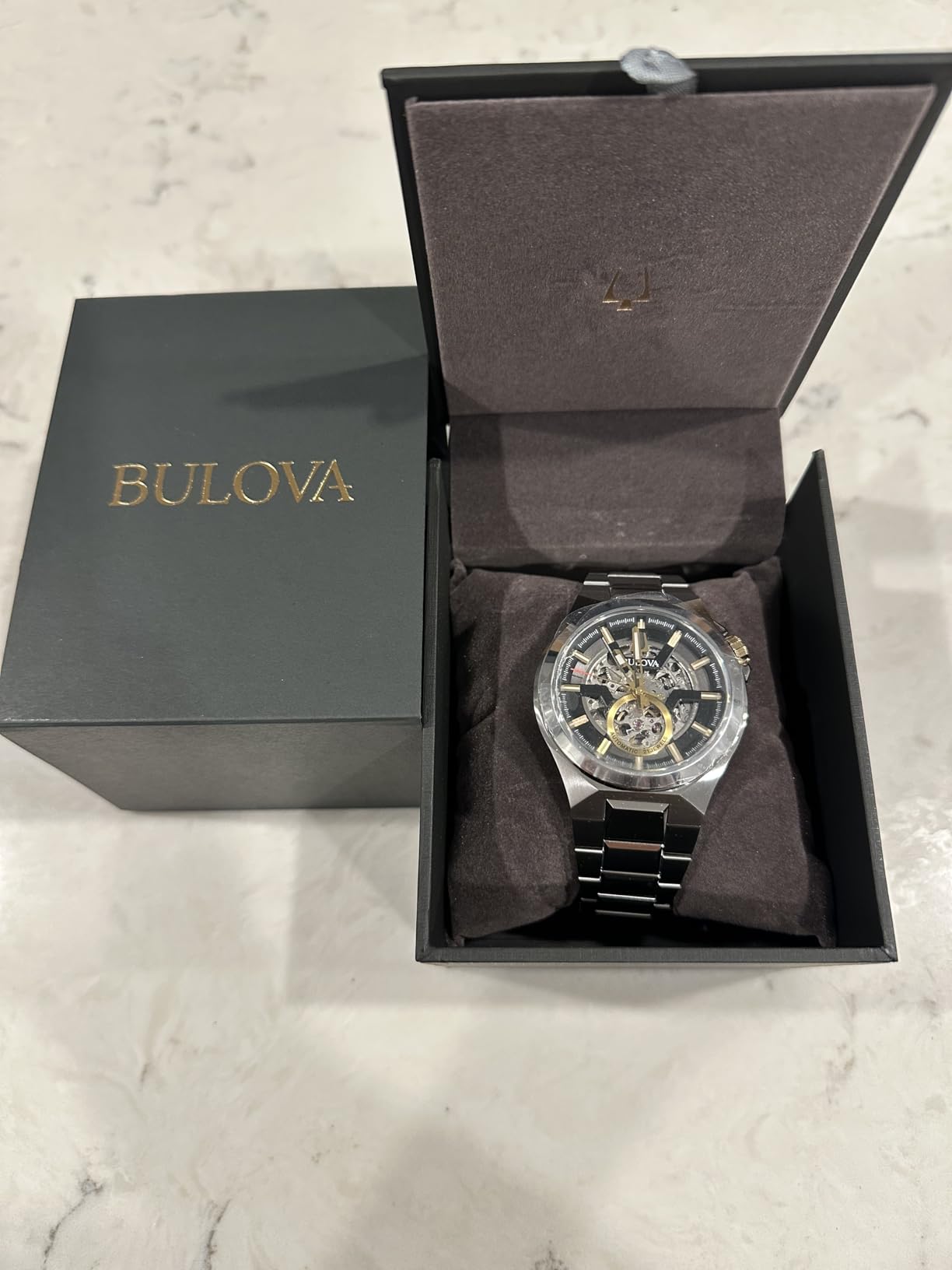 Bulova Men's Classic Maquina Automatic Open Aperture Watch customer photo 1