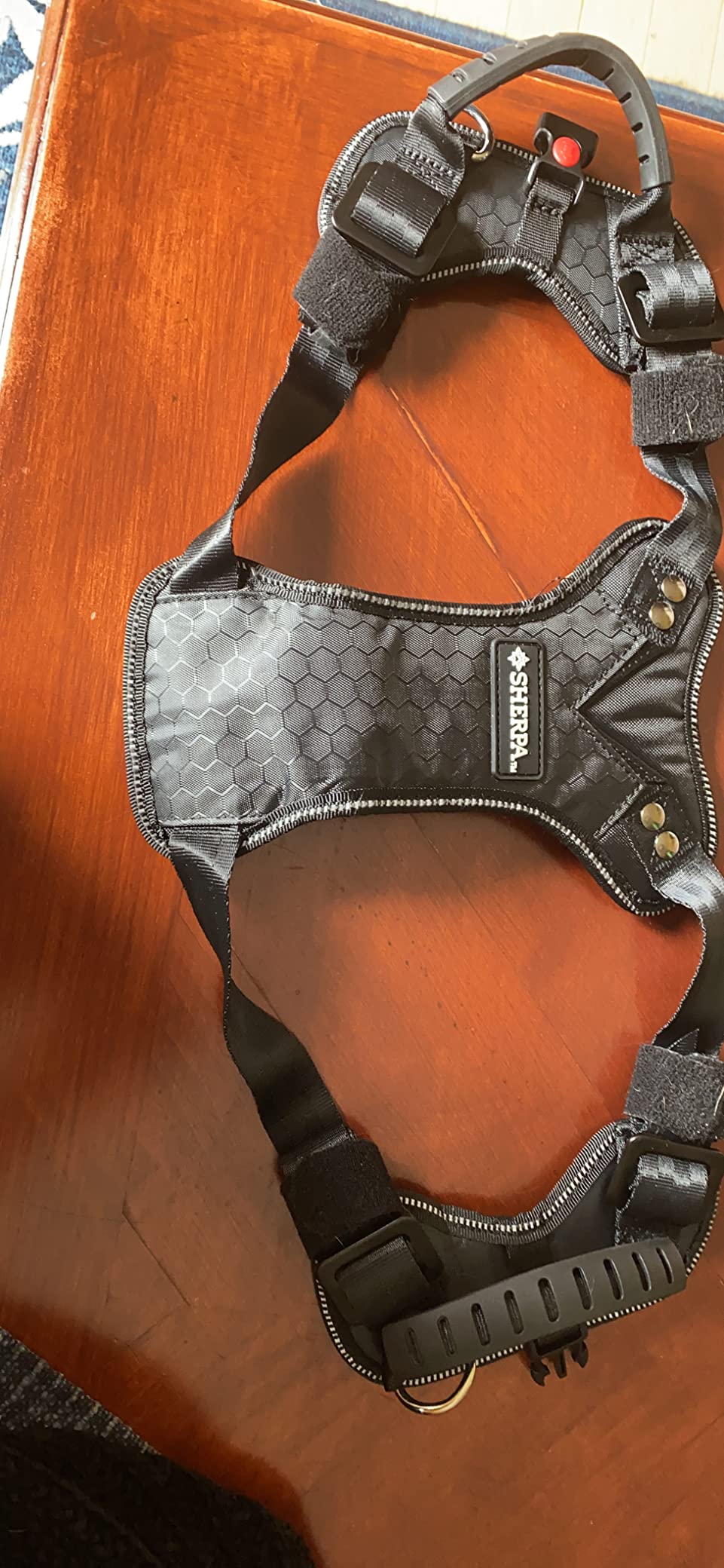 Sherpa Crash-Tested Multipurpose Seatbelt Dog Harness - Black, Large customer photo 1