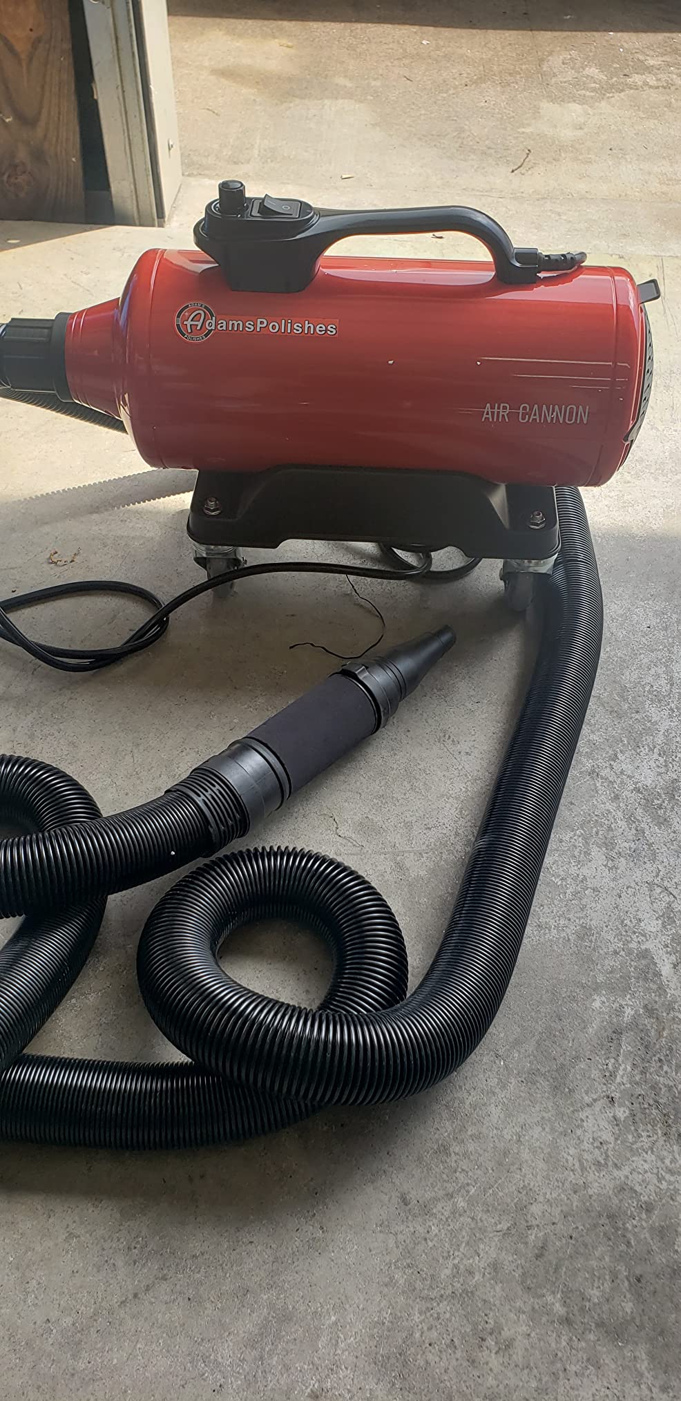 Adam's Polishes Air Cannon Car Dryer Blower - Powerful Detailing Wash | Filtered Dryers, Blowers & Blades Safer Than Microfiber Towel Cloth customer photo 2