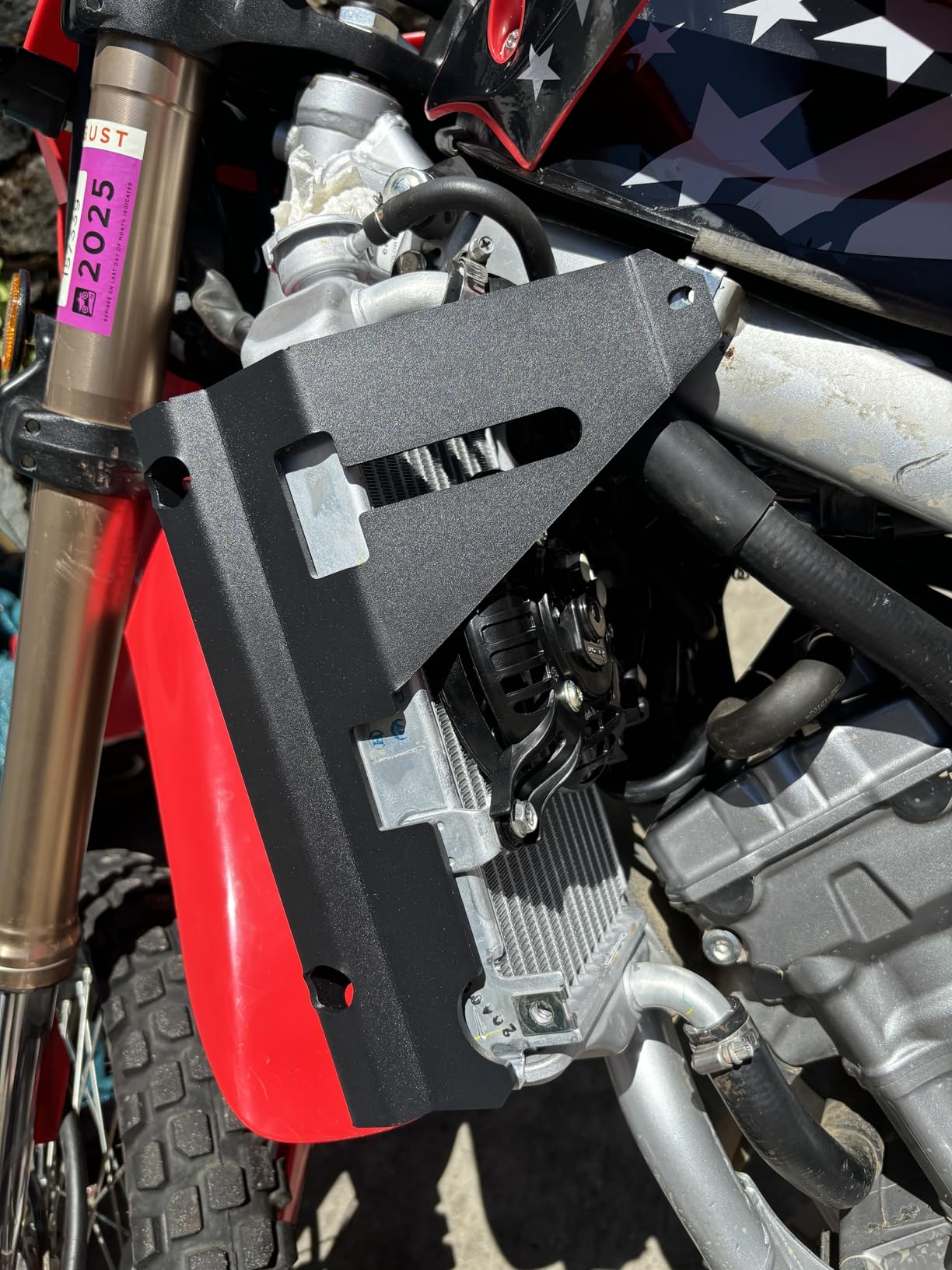 Xitomer Aluminum Radiator Guard Cover Grille for CRF250L 2013-2020 Silver customer photo 2