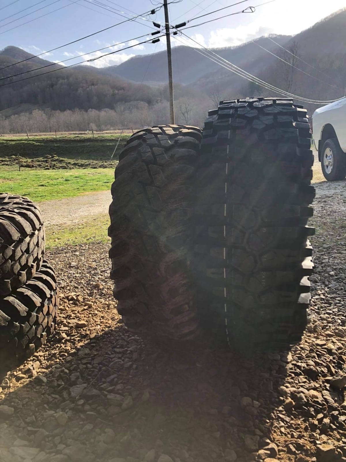 Full set of Maxxis Roxxzilla 396 Radial (8ply) ATV Tires 32x10-14 (4) customer photo 1