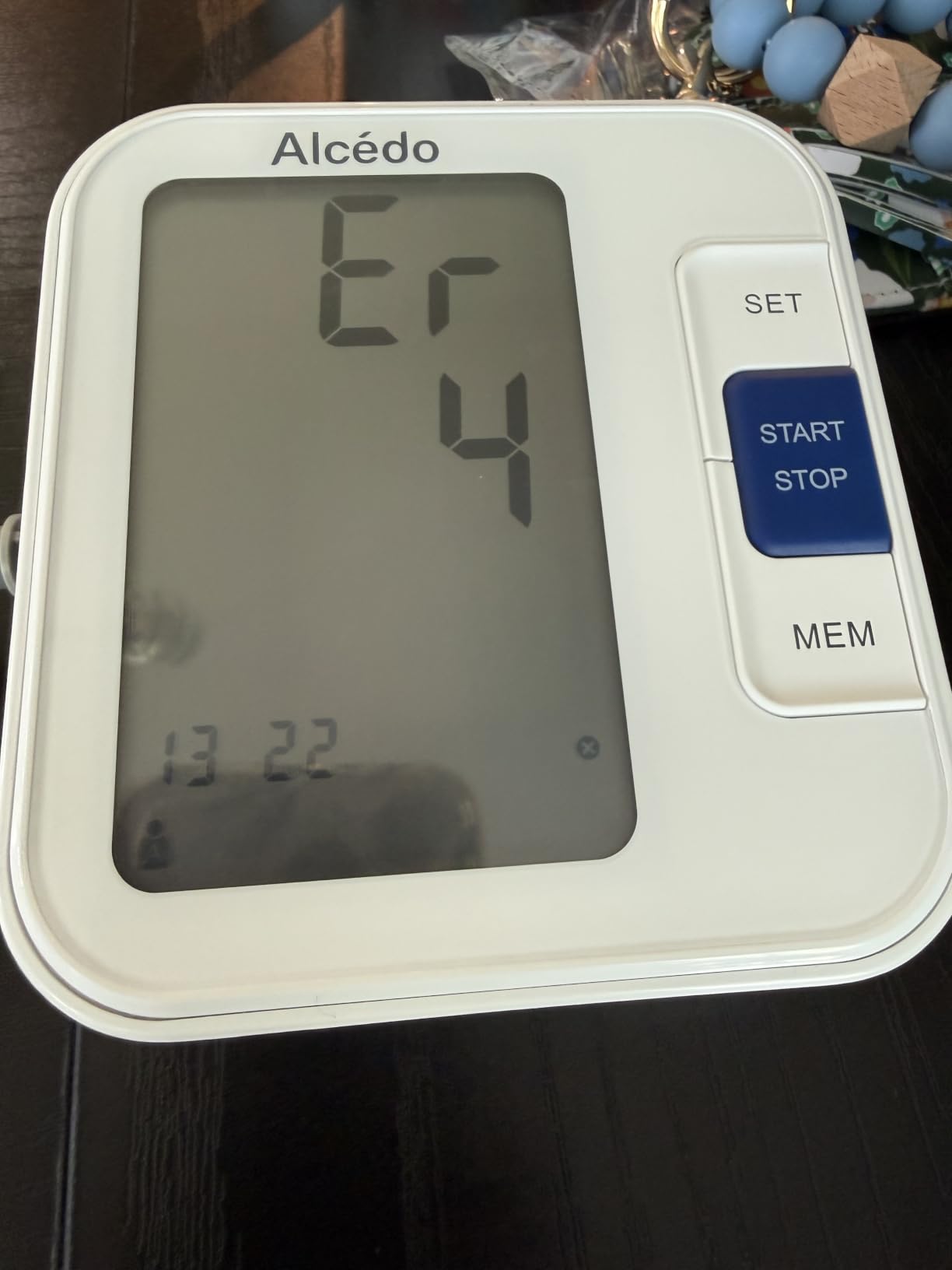 Alcedo Blood Pressure Monitor for Home Use, Upper Arm Cuff BP Machine | Large LCD Screen, Talking Function, 2x120 Memory, Large Cuff (8.7-16.5 inches), Batteries+USB Cable customer photo 2