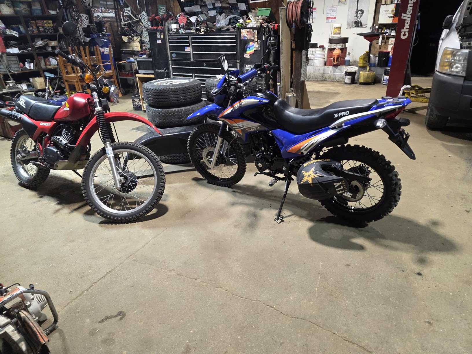 250cc Dirt Bike Hawk 250 Enduro Street Bike Motorcycle Bike(Red) customer photo 2