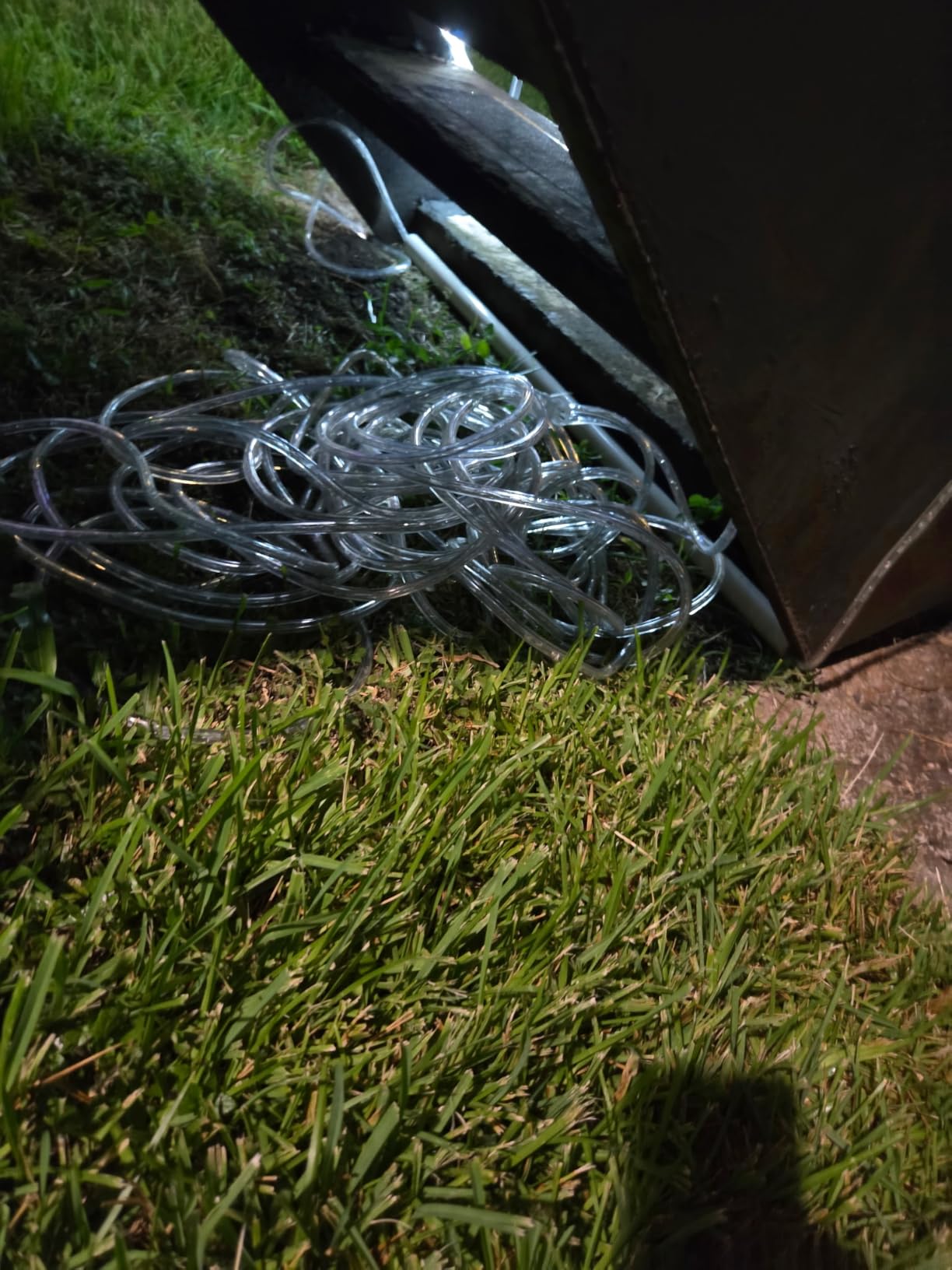 SURNIE LED Rope Lights Outdoor Warm White, Waterproof 50FT Cuttable 3000K Lighting Indoor 110V Connectable Flexible Electric Lights for Christmas Trees Bedroom Outside Patio Decor, Not Flat Strip customer photo 1