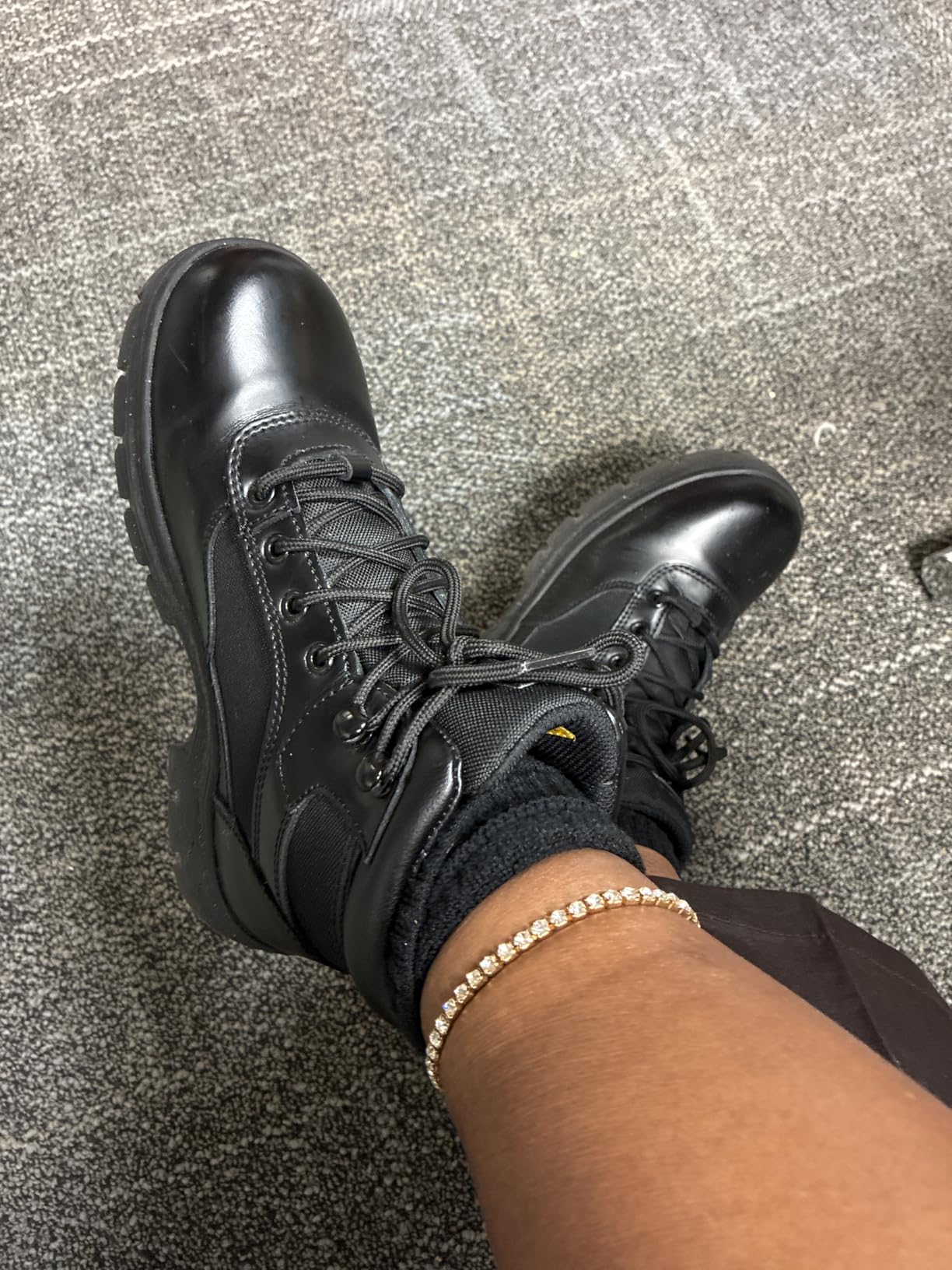 Skechers Men's Wascana Benen Tactical | Work, Waterproof, Relaxed Fit, Electrical Hazard, Slip Resistant, Memory Foam customer photo 2