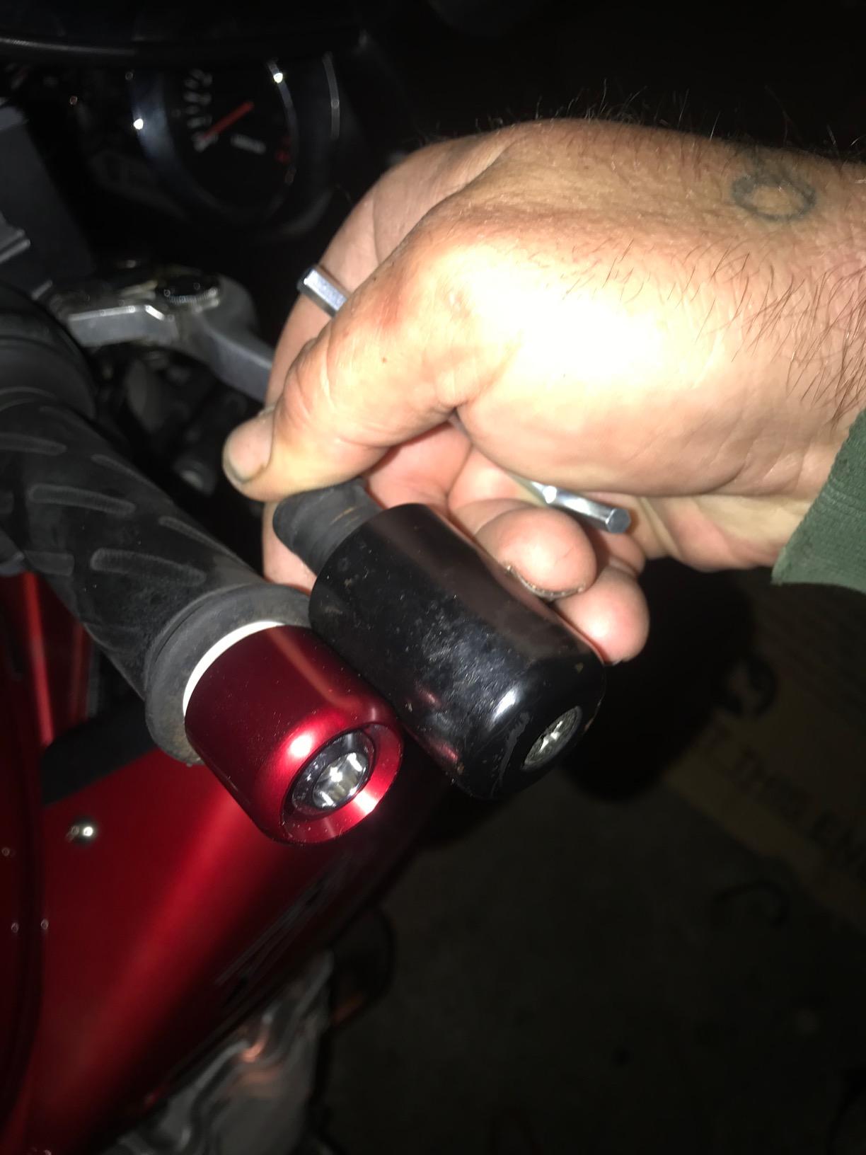 Bar End Plugs, Universal Aluminum Alloy CNC Motorcycle Grips | Handlebar End Caps, Fit for 7/8