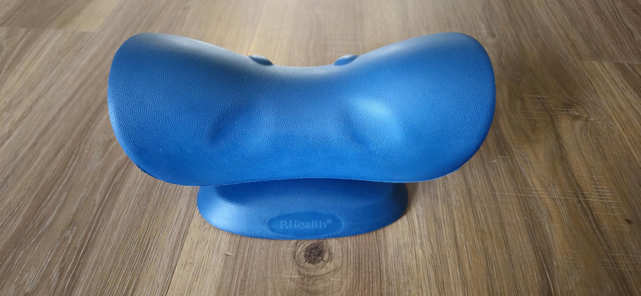 RESTCLOUD Neck and Shoulder Relaxer, Cervical Traction Device for TMJ Pain Relief and Cervical Spine Alignment, Chiropractic Pillow Neck Stretcher (Blue) customer photo 2