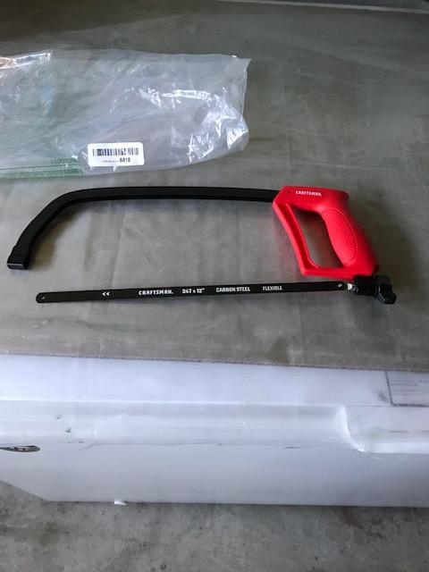 CRAFTSMAN Hand Saw, 12-Inch Hacksaw (CMHT20138) customer photo 1