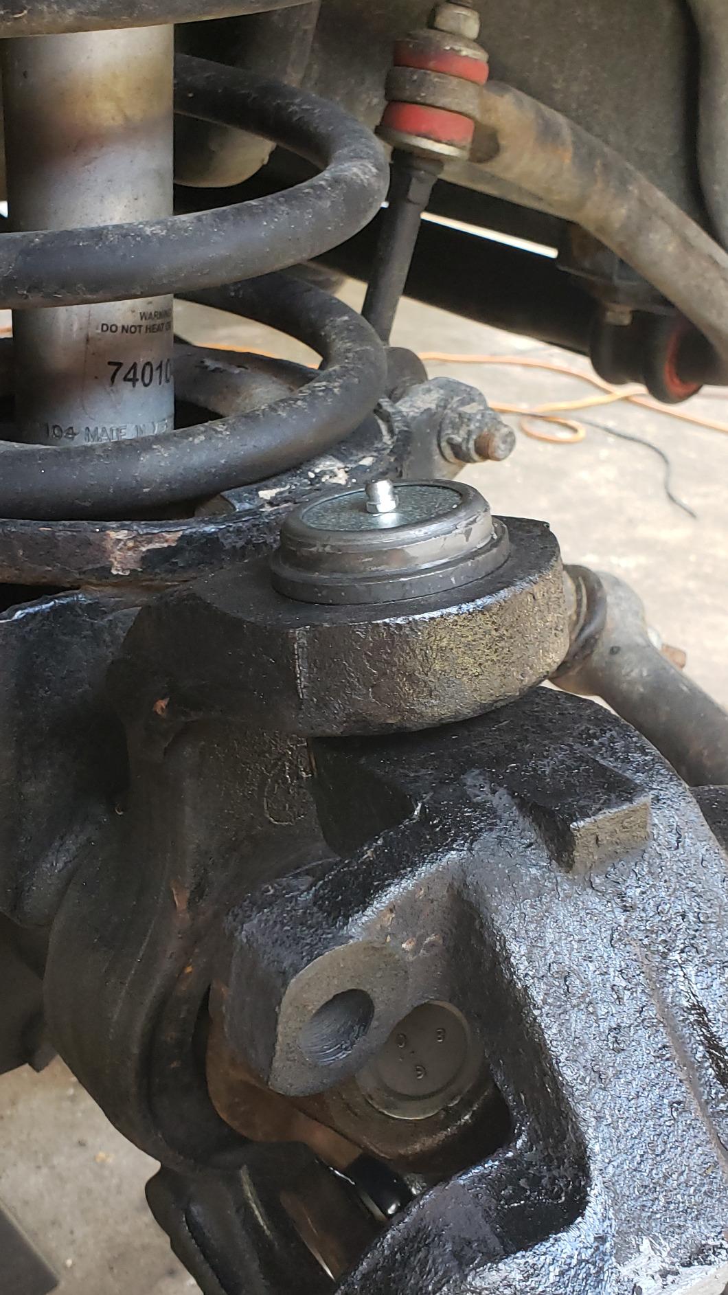 Detroit Axle - Front 4pc Ball Joints for 2003-2013 Dodge Ram 2500 3500 | 2 Upper Ball Joints 2 Lower Ball Joints customer photo 2