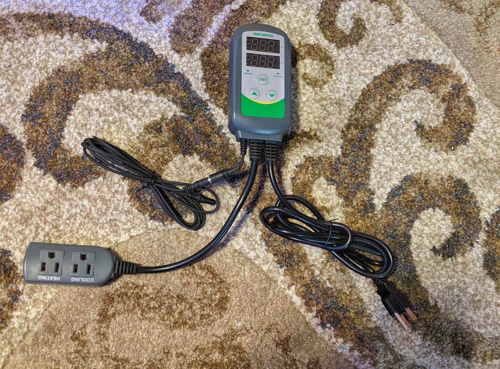 Inkbird ITC308S Temperature Controller for Aquarium with Submersible Probe, Heating Cooling Outlets Thermostat for Heater and Cooling Fans customer photo 1