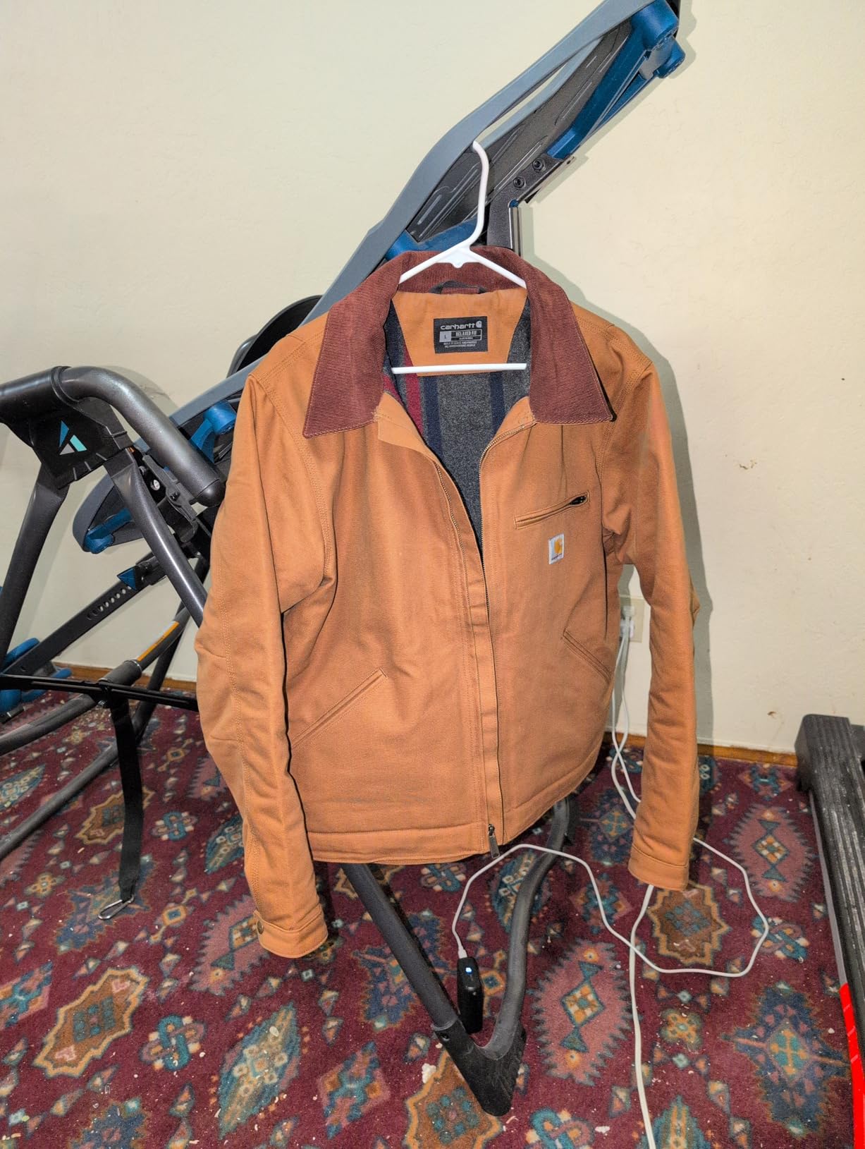 Carhartt Men's Iconic J01 Duck Detroit Jacket customer photo 2