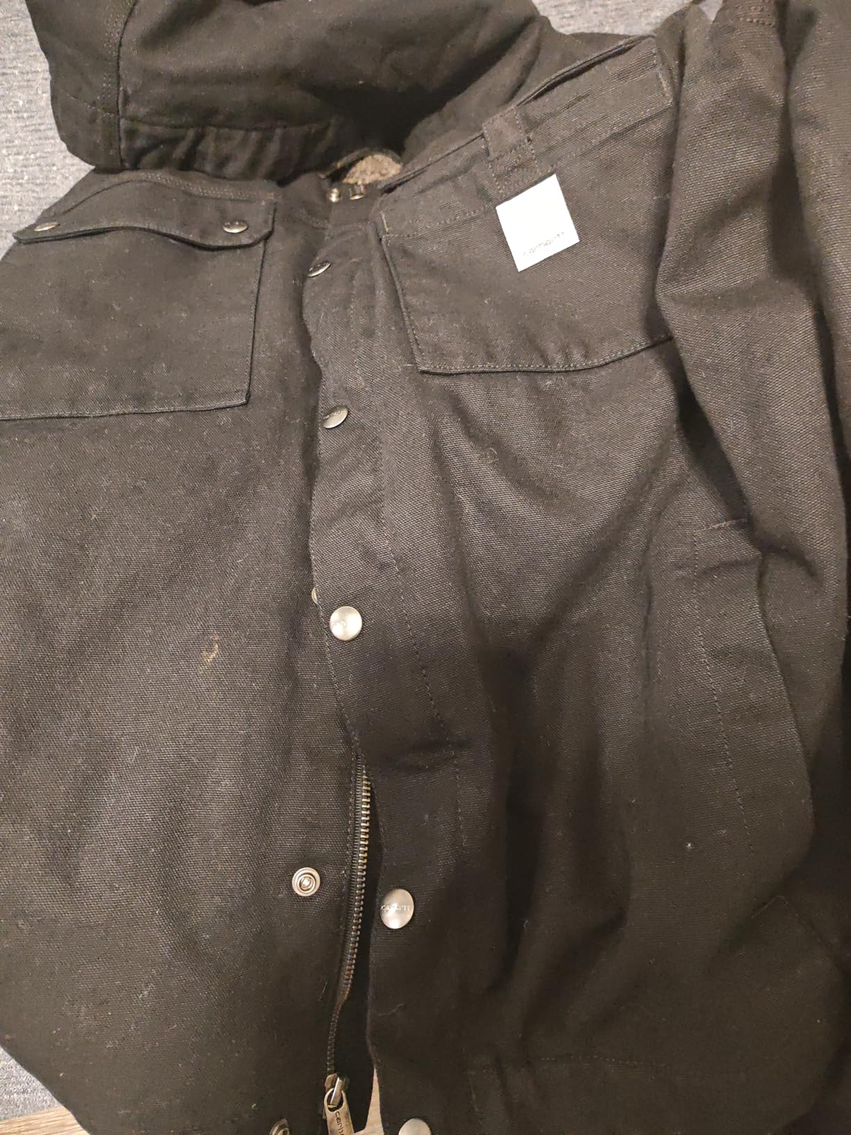 Carhartt Men's Washed Duck Bartlett Jacket customer photo 1