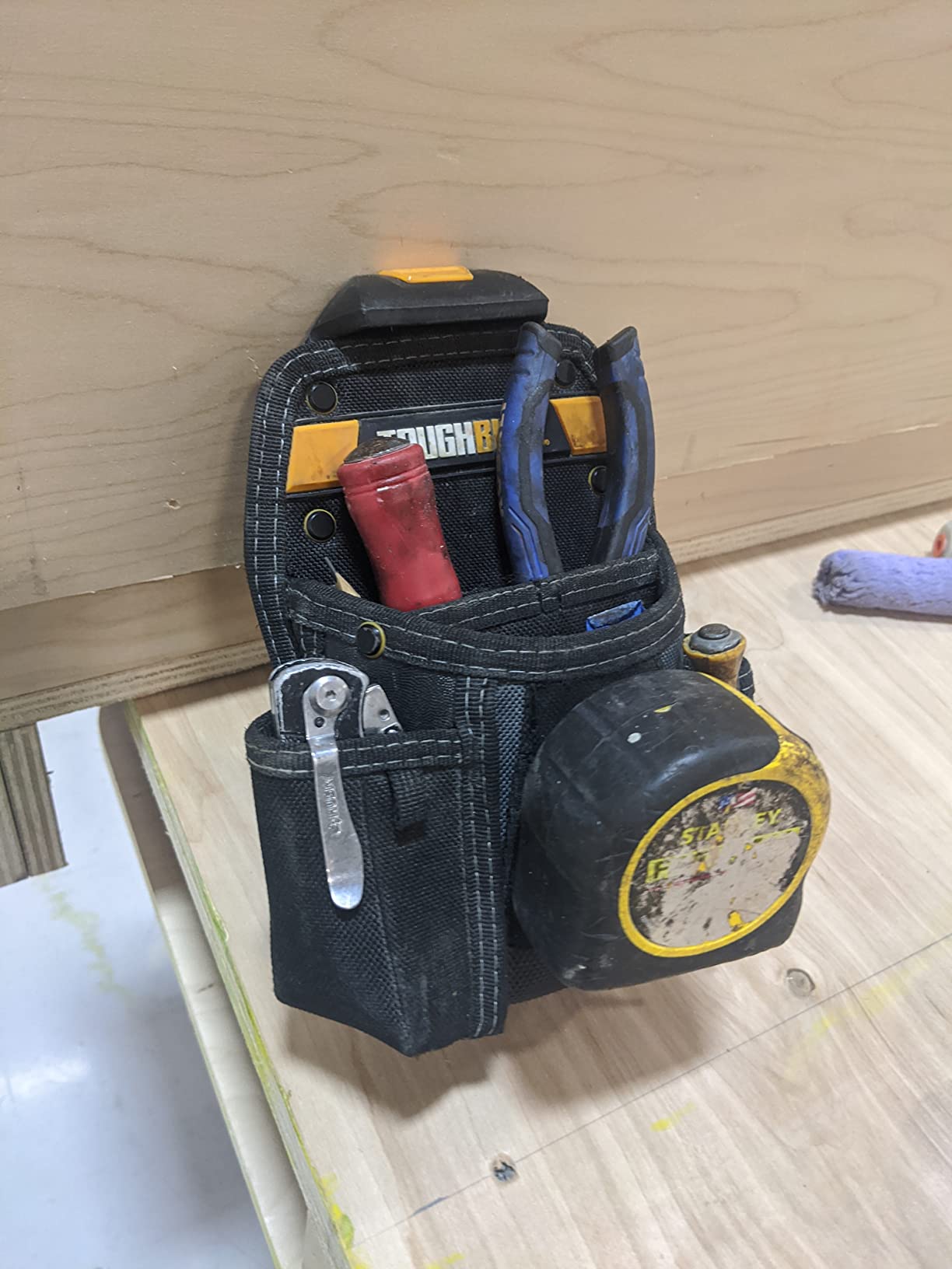 ToughBuilt ClipTech - 3-Piece Handyman Tool Belt Set, TB-CT-111-CP | 2 Tool Pouches, Padded Belt, ClipTech System, 1680D Construction, Modular Design customer photo 1