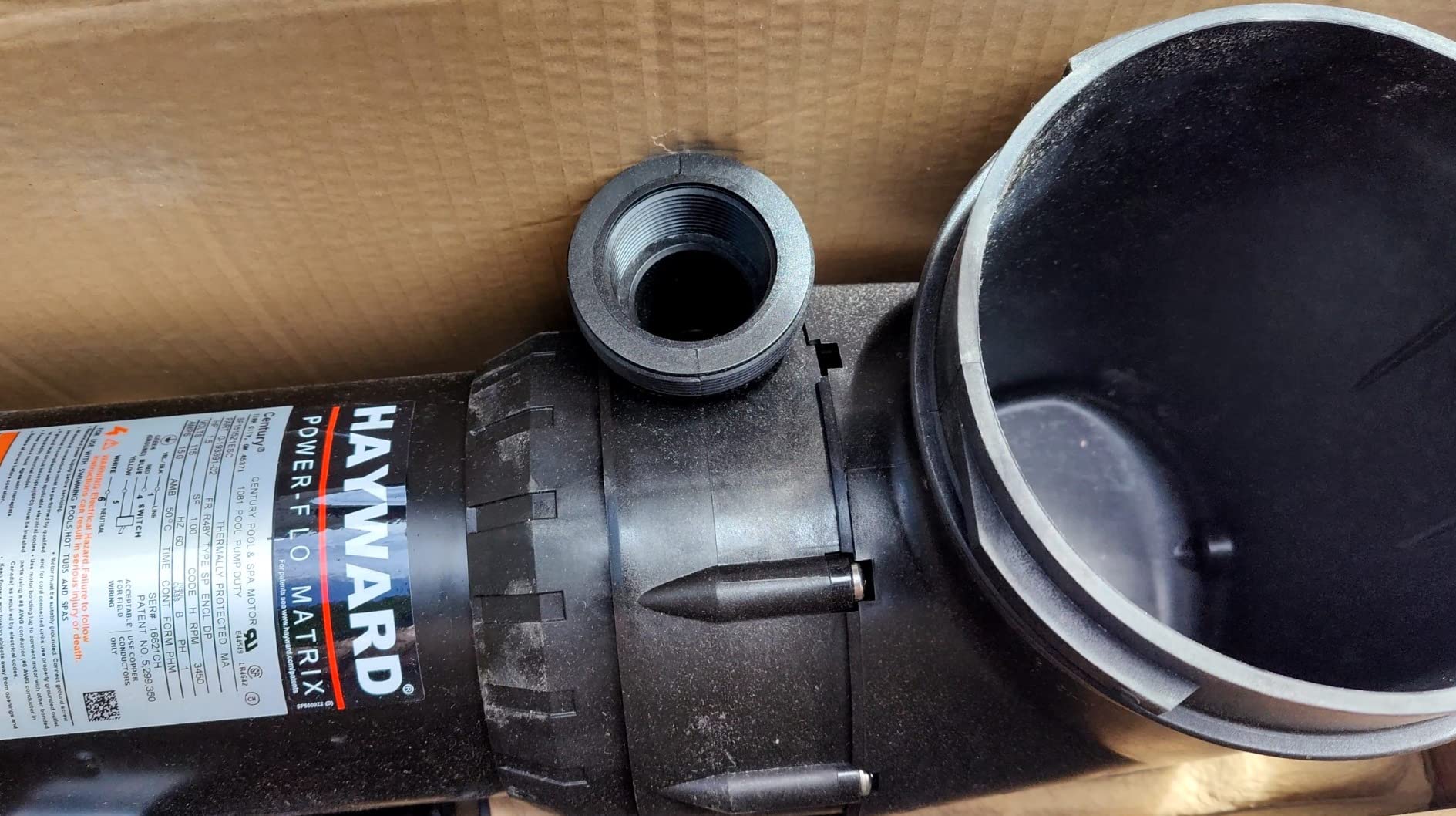 Hayward W3SP1593 PowerFlo Matrix Above Ground Pool Pump, 1.5 HP customer photo 1