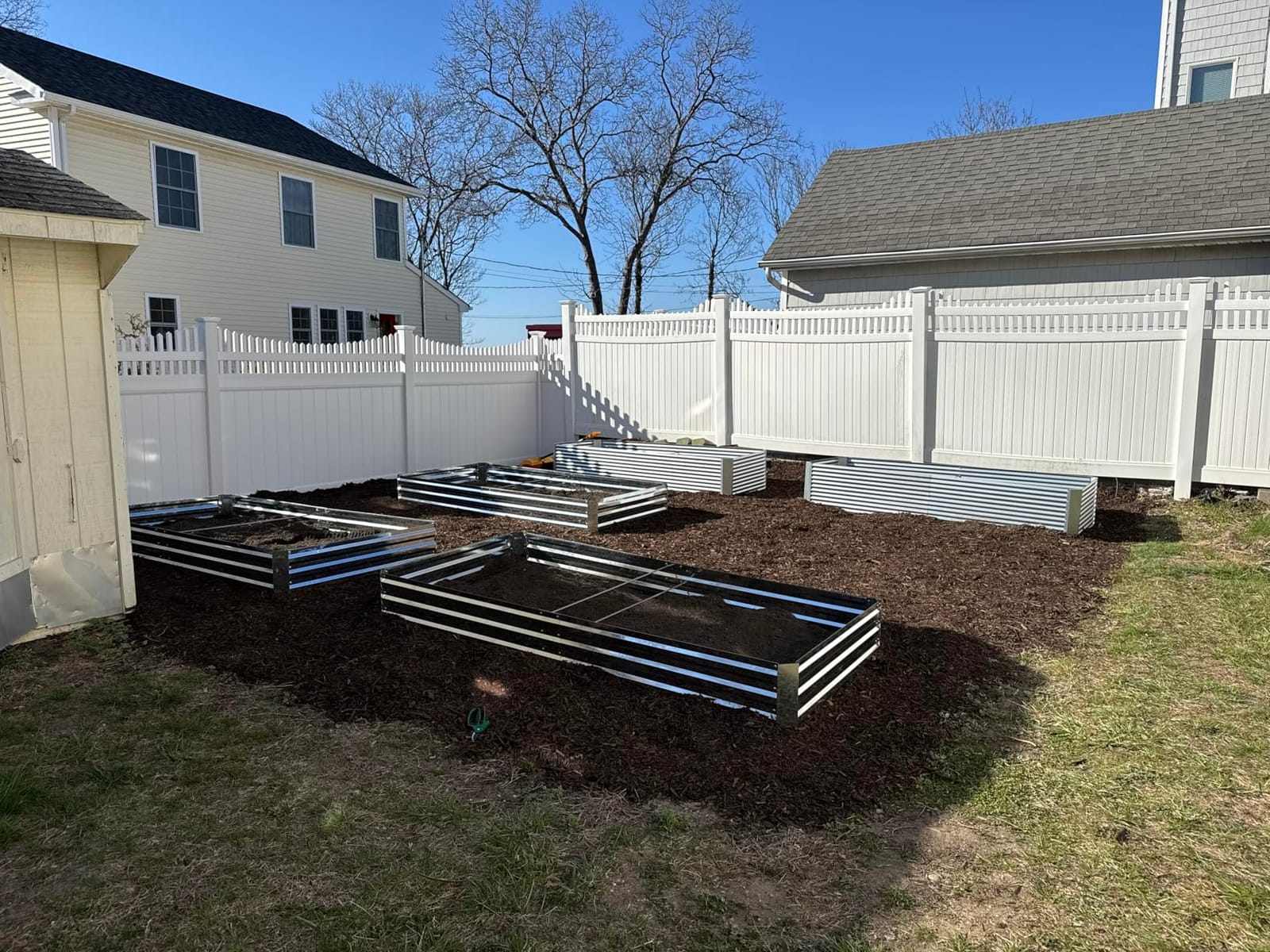 Galvanized Raised Garden Bed 8x4x1ft Single Unit | Above Ground Planter Overlap Panels No-Deform, Anti-Rust Heavy-Duty Metal Planting Beds for Herbs Flowers customer photo 1