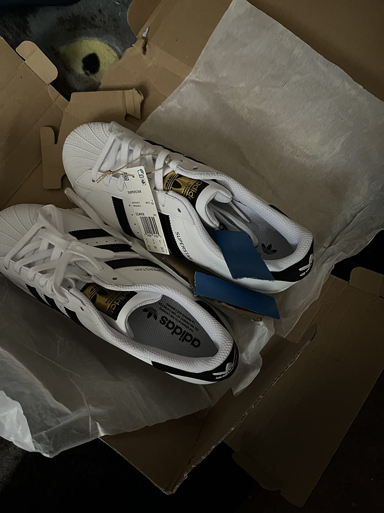 adidas Originals Men's Superstar Sneakers customer photo 1