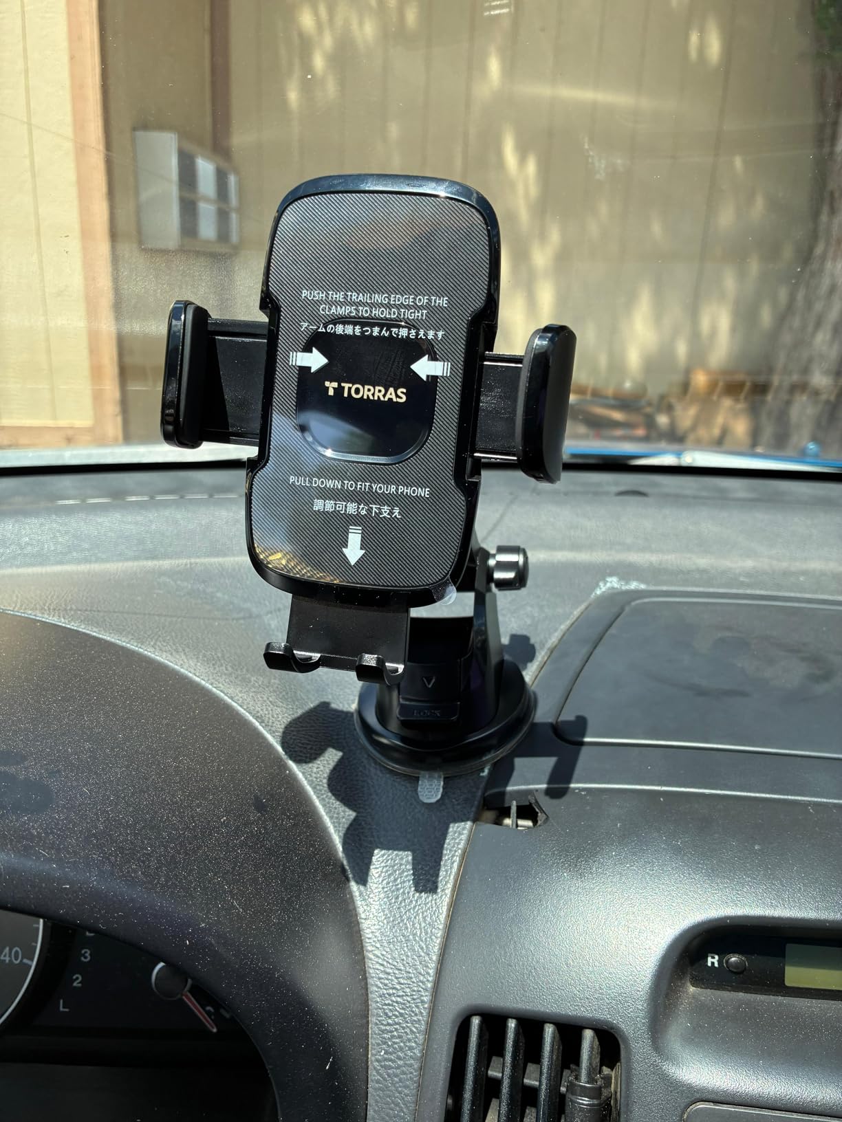 TORRAS Ultra-Durable Phone Holders for Your Car【96+LBS Strongest Suction】 Car Phone Holder Mount, Safety Certs Cell Phone Car Mount Truck for Dashboard Windshield Vent for iPhone 17 16 15 14 Pro Max customer photo 2