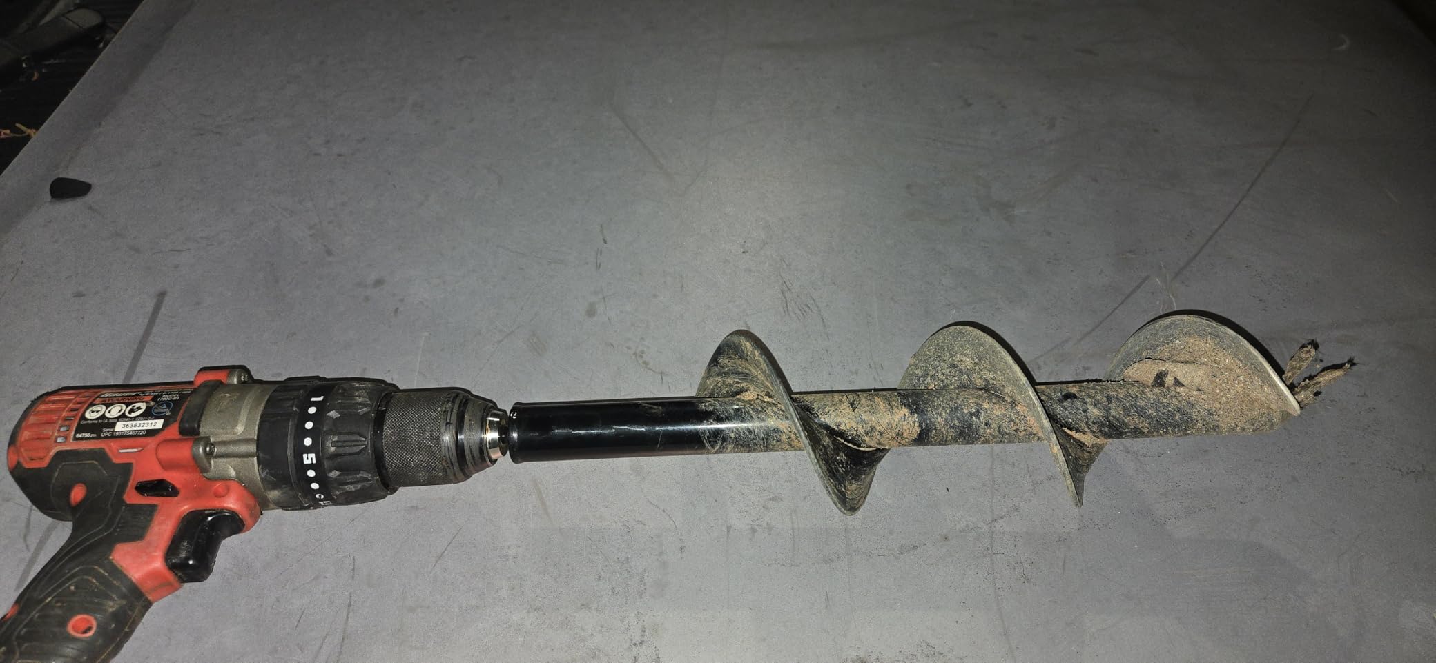 Garden Auger Drill Bit for Planting - 1.6x9 Inch Garden Auger, Rapid Planter Bulb & Bedding Plant Auger for 3/8