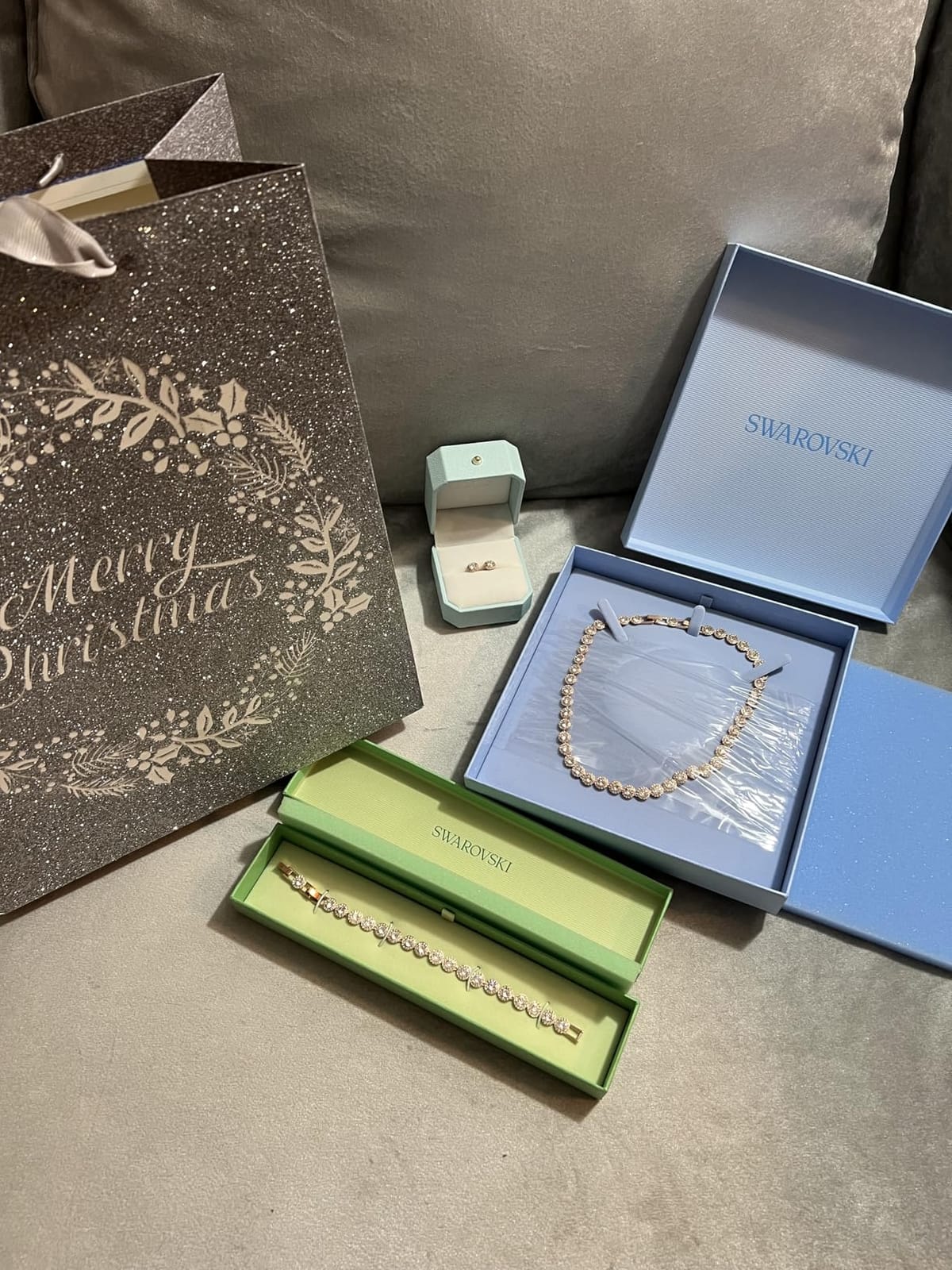Swarovski Una Angelic Crystal Tennis Bracelet Collection customer photo 2
