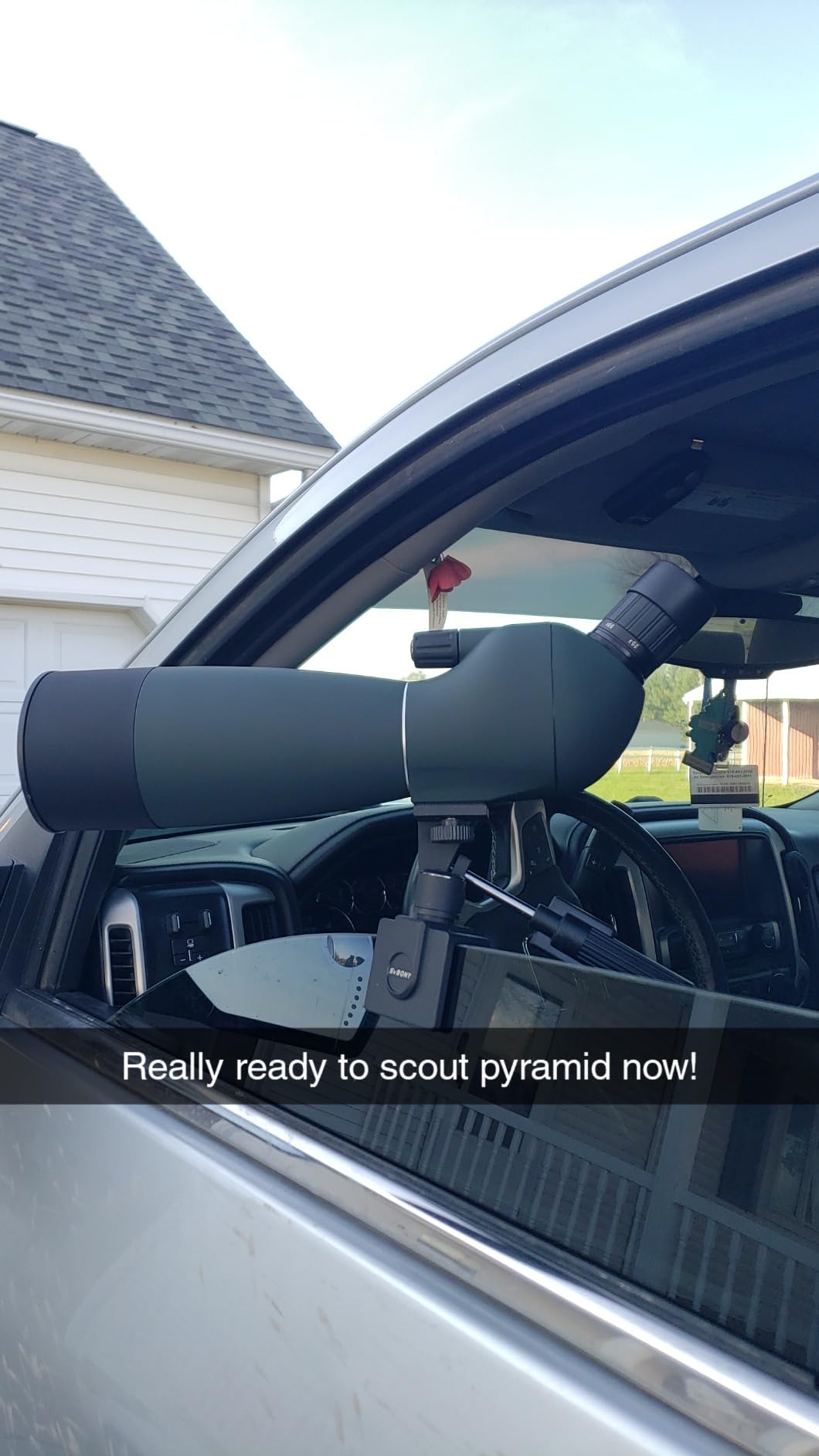SVBONY SV126 Car Window Mount, for Spotting Scope/Binoculars/Camera (Metal | All Metal Material, Load-Bearing 5kg, 1/4 -20 Thread, Adjustable Vehicle Clamp Mount for Bird Watching Wildlife Observation customer photo 2