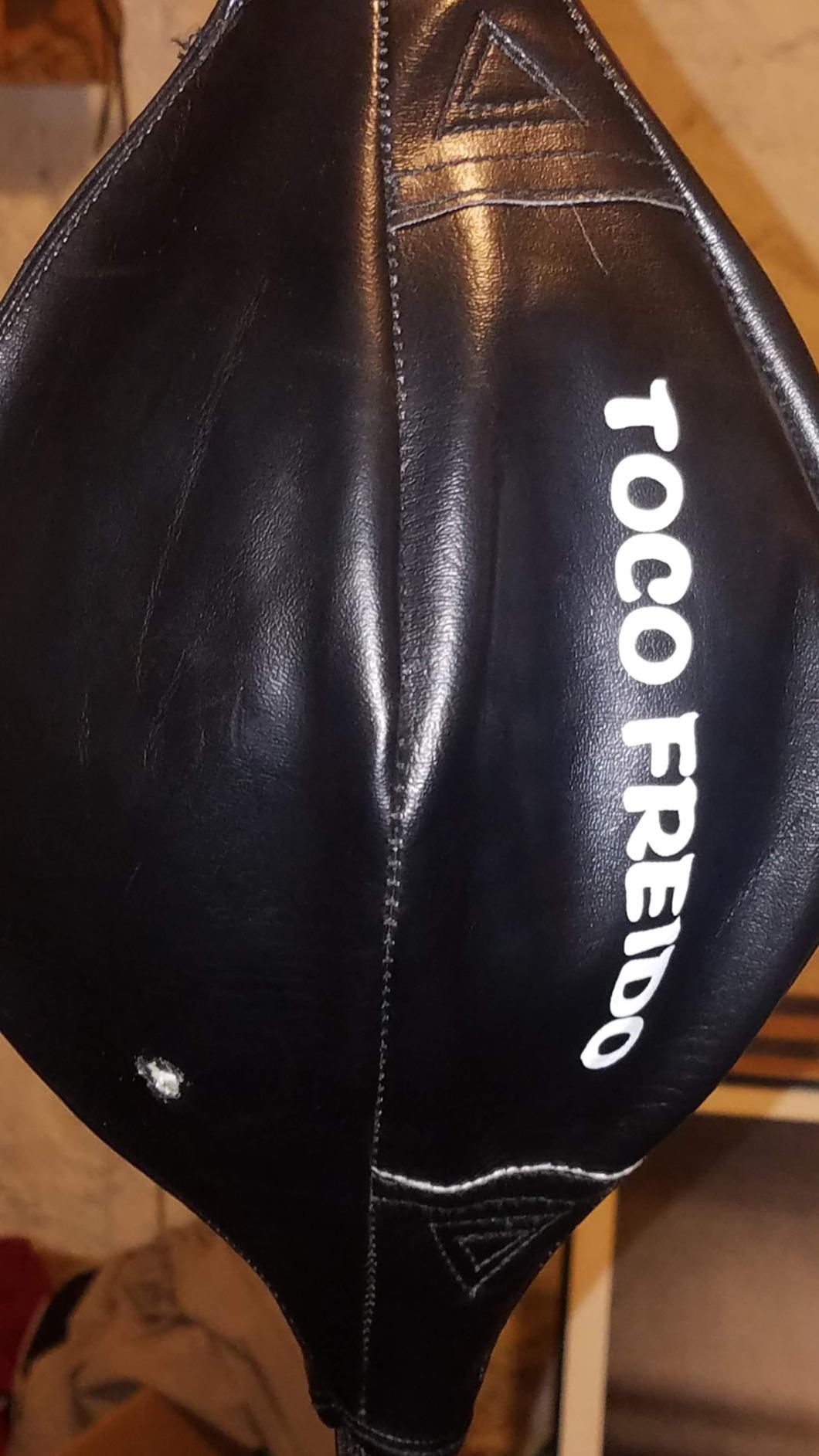 TOCO FREIDO Double End Punching Ball, Speed Bag with Difficulty Levels Boxing Reflex Ball with Headband, Perfect for Reaction, Agility, and Hand Eye Coordination Training customer photo 1