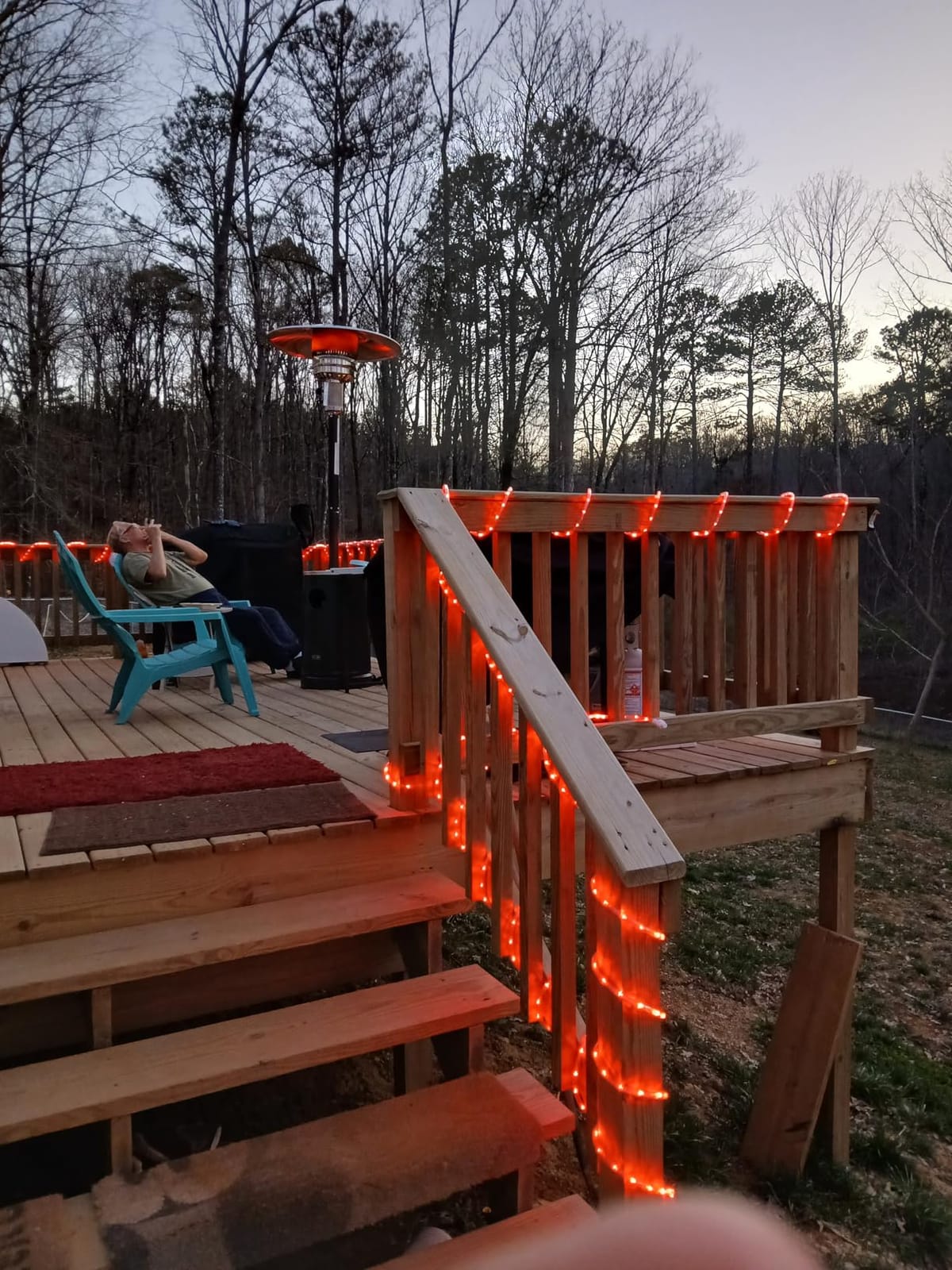 50ft 360 LED Waterproof Rope Lights, 110V Connectable Indoor Outdoor Warm Led Rope Lights for Outside, Deck, Patio, Pool, Camping, Landscape Lighting and Christmas Tree Decorations (Warm White) customer photo 1