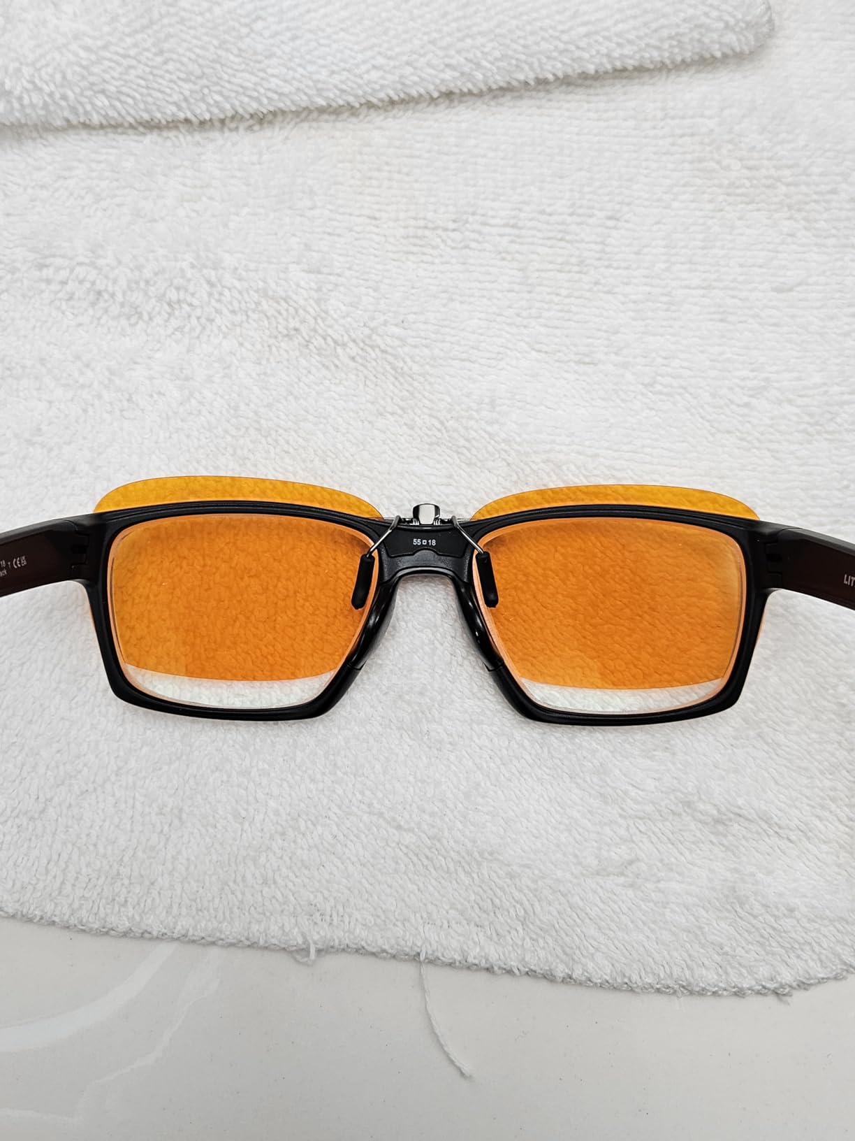Sleep ZM Clip On Blue Light Blocking Glasses - Sleep Help for Women + Men customer photo 2