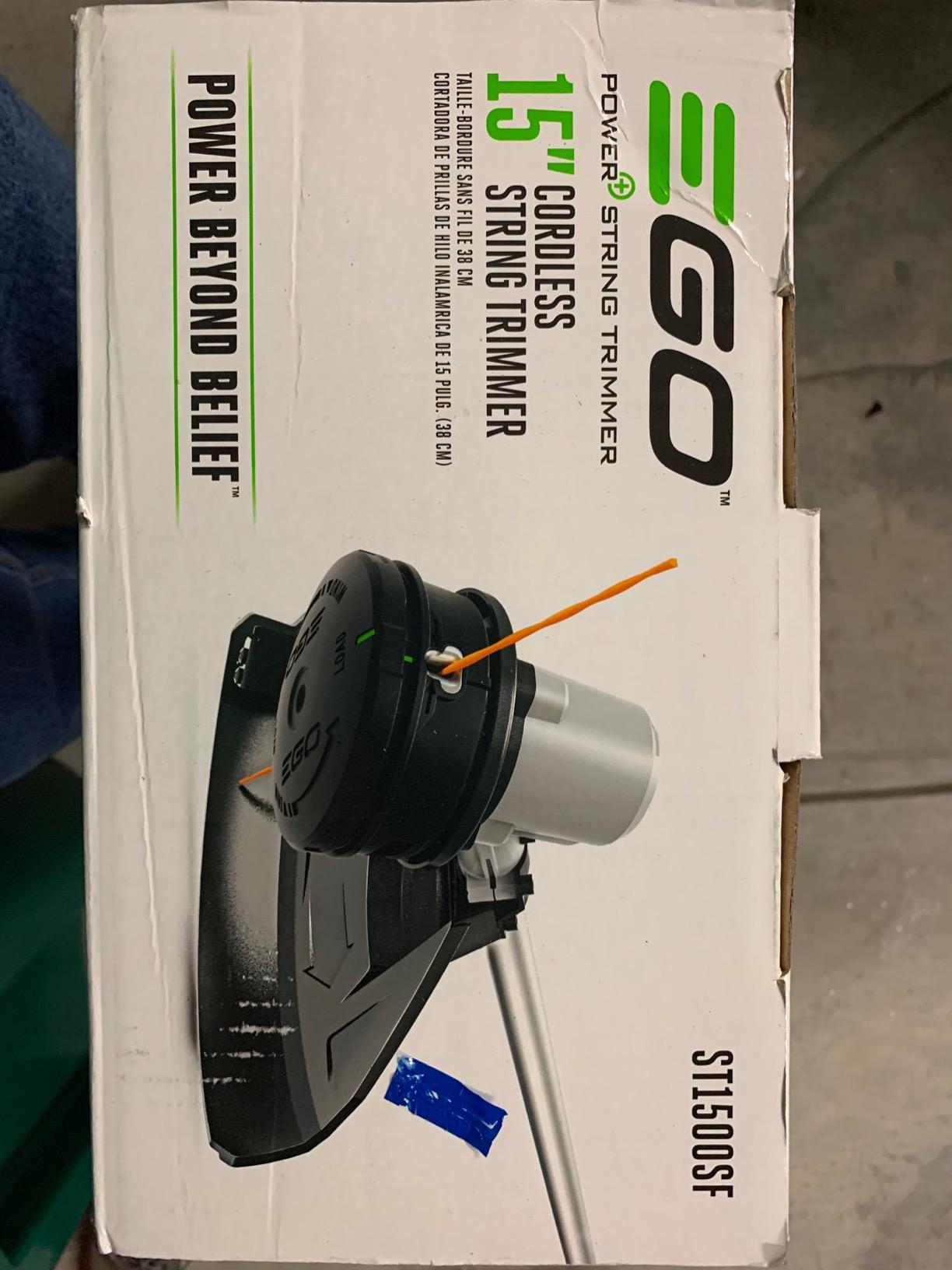 EGO POWER+ STX3800 15-Inch 56-Volt Lithium-ion Cordless Commercial Series String Trimmer with Carbon Fiber Shaft Battery and Charger Not Included | STX3800 15 Swath, 56V Brushless, Carbon-Fiber Shaft, 0.095 Dual Bump-Feed, Battery Not Included customer photo 1