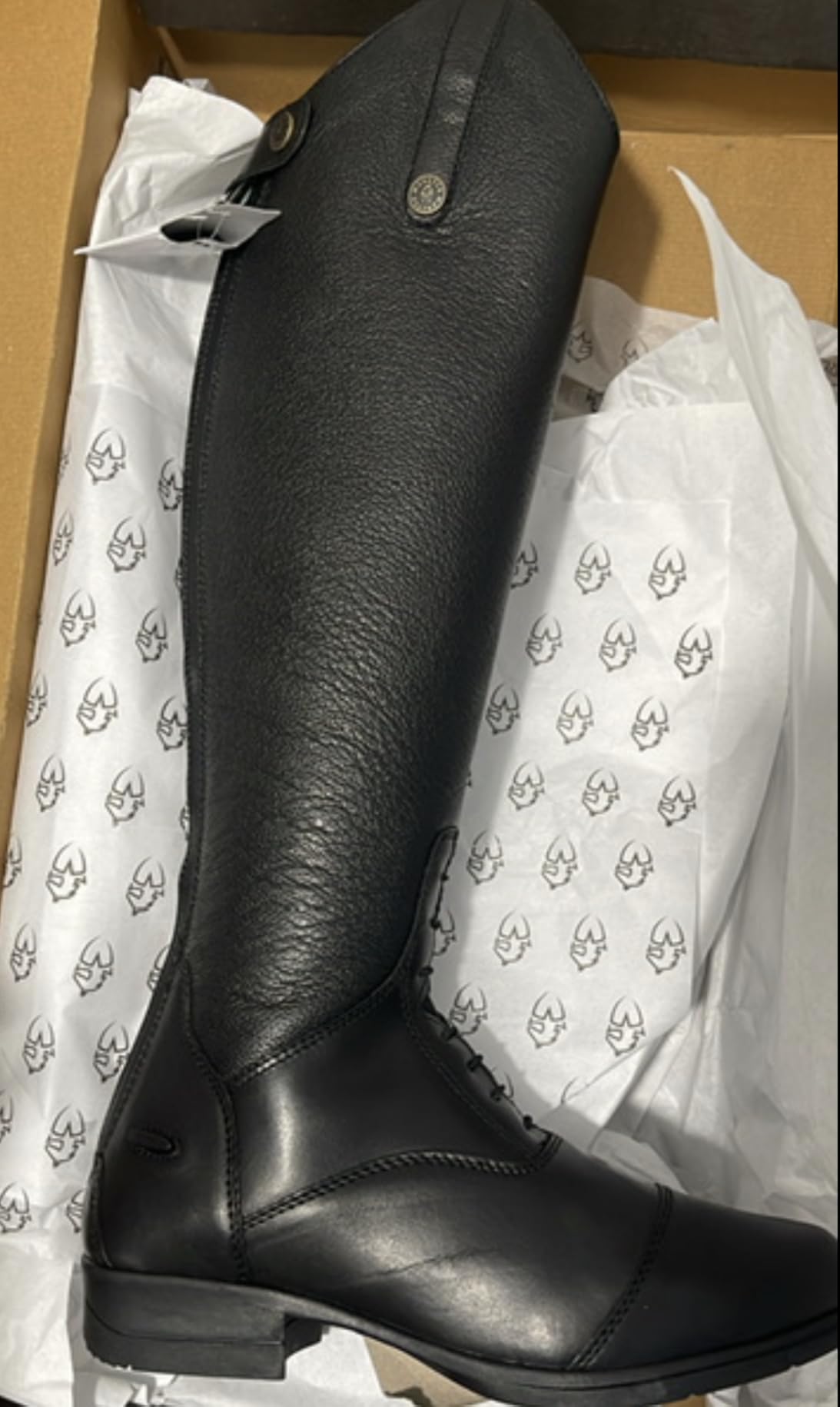 Women's Moretta Gianna Tall Height Leather Riding Boots customer photo 1
