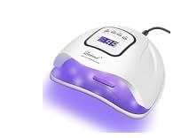 Liteland UV Gel Nail Lamp, 150W UV Nail Dryer LED Light for Gel Polish, 4 Timers Professional Nail Art Accessories, Curing Toe Nails customer photo 2
