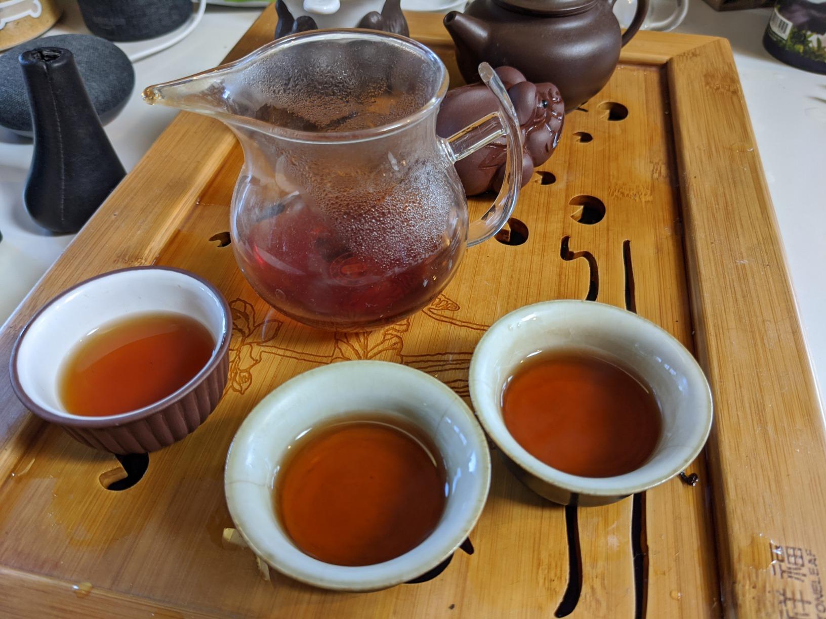 TAETEA 357g Classic 7572 Ripe PU'ER Tea, Aged Puerh Pu erh Tea Cake | Fermented Chinese Tea, Shu PUER Tea, Black Tea for Daily Drink and Gift 357g/12.59oz customer photo 2