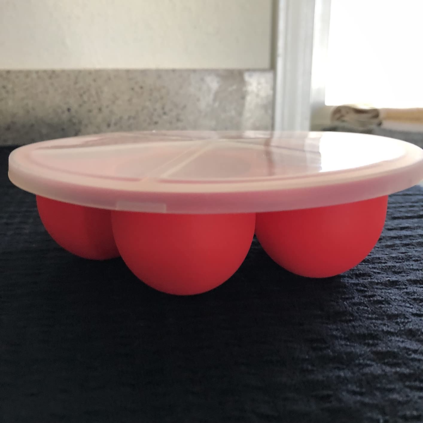 Instant Pot Official Silicone Egg Bites Pan with Lid - Compatible with 6 Qt., 8 Qt. Cookers - Ideal for Egg Bites, Muffins, Baby Food, and More - BPA-Free, Non-Stick, and Heat Resistant to 450°F customer photo 2