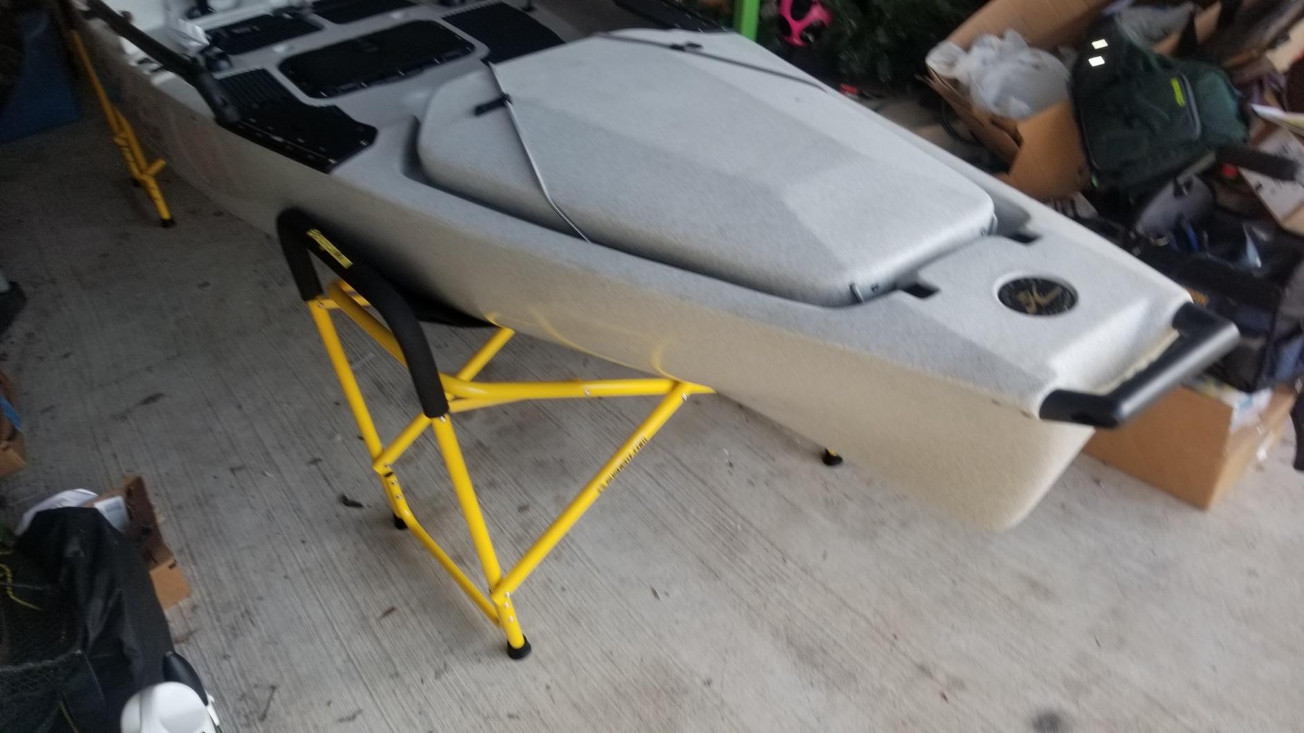 Suspenz Kayak Canoe Stands Foldable, Portable, Big Catch Super Duty Work Stations with Slings, Model (55-0130) customer photo 1