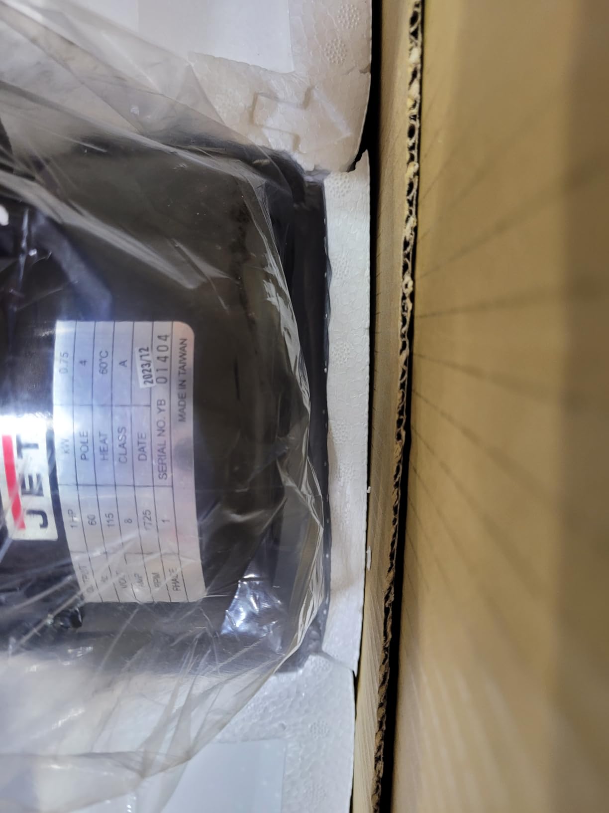 JET 10-Inch Benchtop Drum Sander, 1 HP, 115V 1Ph (Model JWDS-1020) customer photo 2