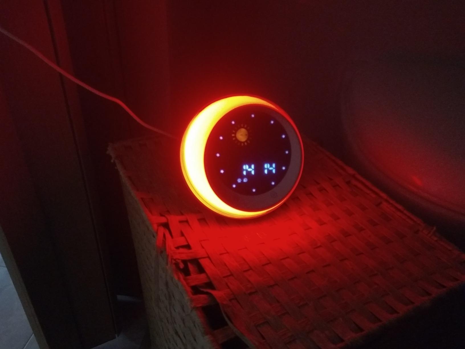 Sun & Moon Rise Kids Alarm Clock, Children's Sleep Trainer customer photo 1