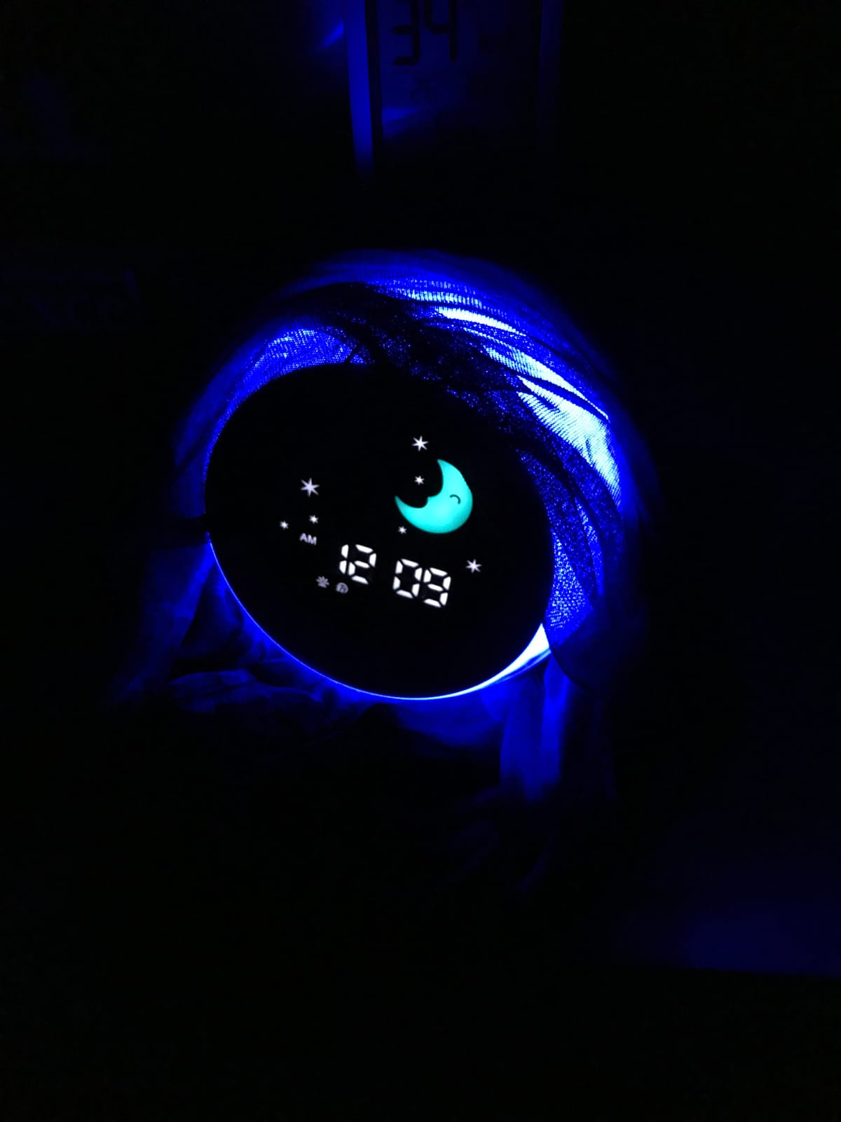 Sun & Moon Rise Kids Alarm Clock, Children's Sleep Trainer customer photo 2