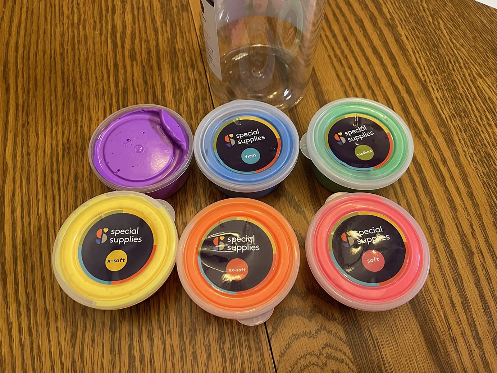 Special Supplies Therapy Putty for Kids and Adults - Resistive Hand Exercise Stress Relief Therapy Putty Kit, Set of 6 Strengths, 3 Ounces of Each Putty customer photo 1