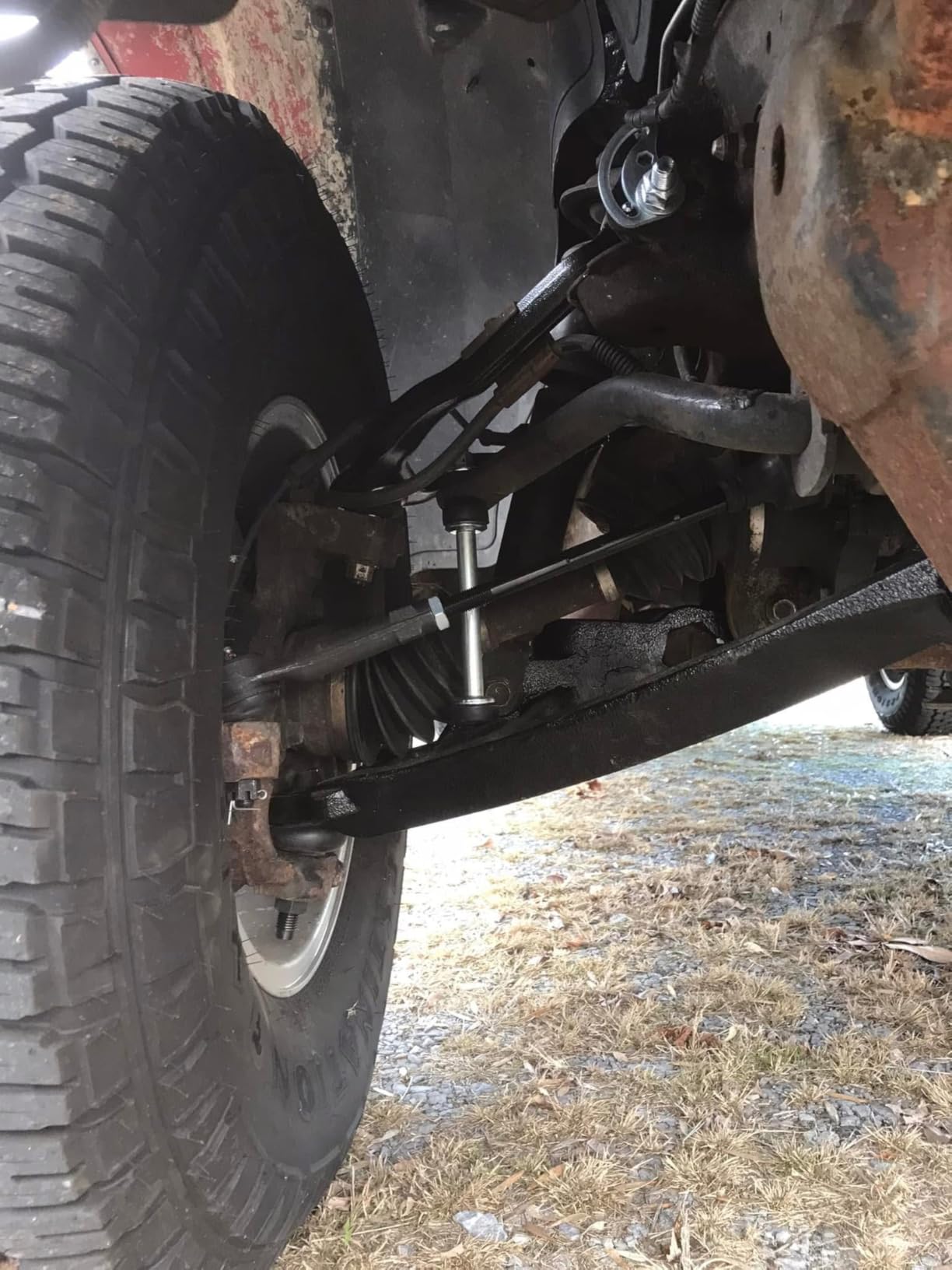 Detroit Axle - Front 10pc Suspension Kit for 11-19 Chevy Silverado 2500 HD | 3500 HD GMC Sierra, 2 Upper Control Arms w/Ball Joints 2 Sway Bar Links 4 Inner & Outer Tie Rods 2 Lower Ball Joints customer photo 1