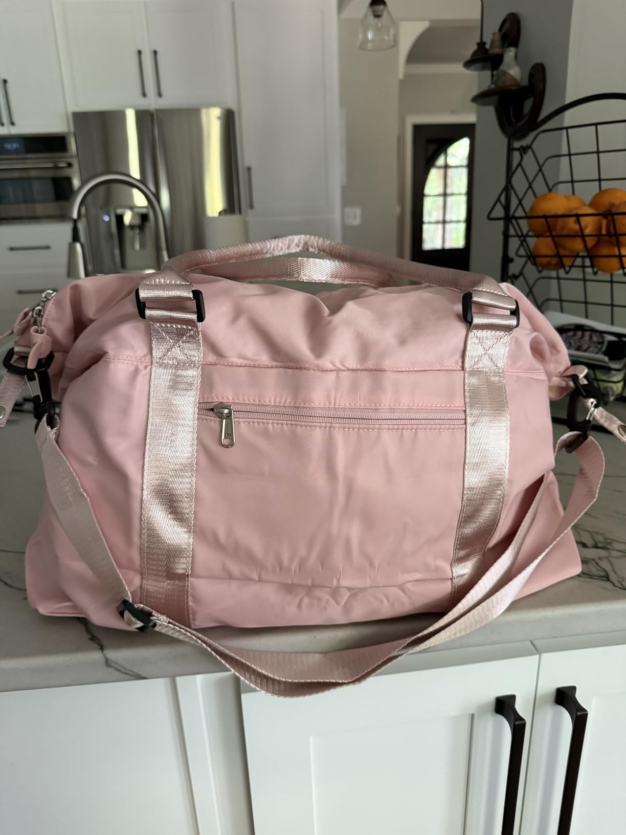 Travel Duffel Bag, Carry On Overnight Weekender Bags for Women customer photo 2