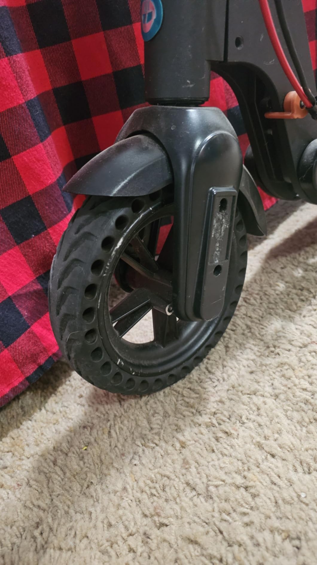 Z-FIRST Solid Tires 8.5 Inches Electric Scooter Wheels Replacement Tire 8-1/2'' Front or Rear Honeycomb Tires for Xiaomi Mijia M365, Gotrax GXL V2 and More customer photo 1