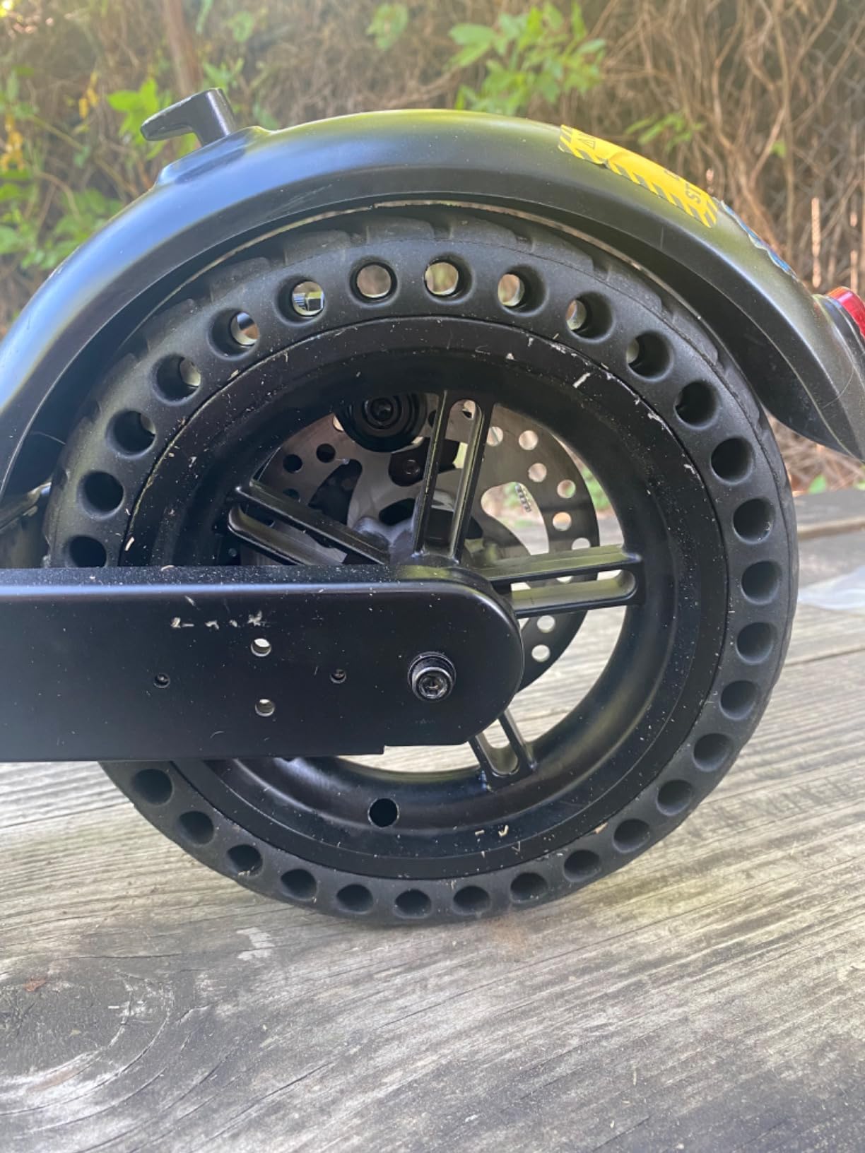 Z-FIRST Solid Tires 8.5 Inches Electric Scooter Wheels Replacement Tire 8-1/2'' Front or Rear Honeycomb Tires for Xiaomi Mijia M365, Gotrax GXL V2 and More customer photo 2