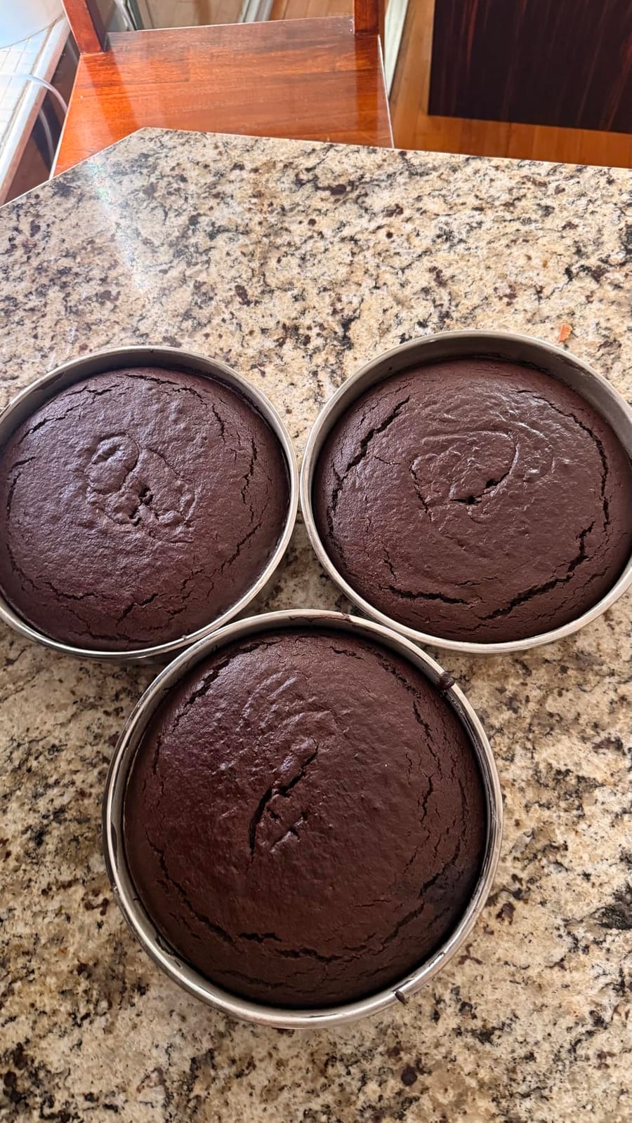 E-far 8 Inch Cake Pan Set of 3, Stainless Steel customer photo 2
