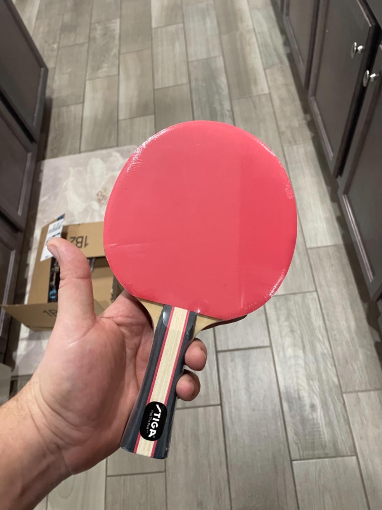 STIGA Performance 2 or 4 Player Table Tennis Set - USATT Approved Rackets and 3-Star Balls - 5-Ply Blade & Flared Handle - Perfect for Skill Development customer photo 1