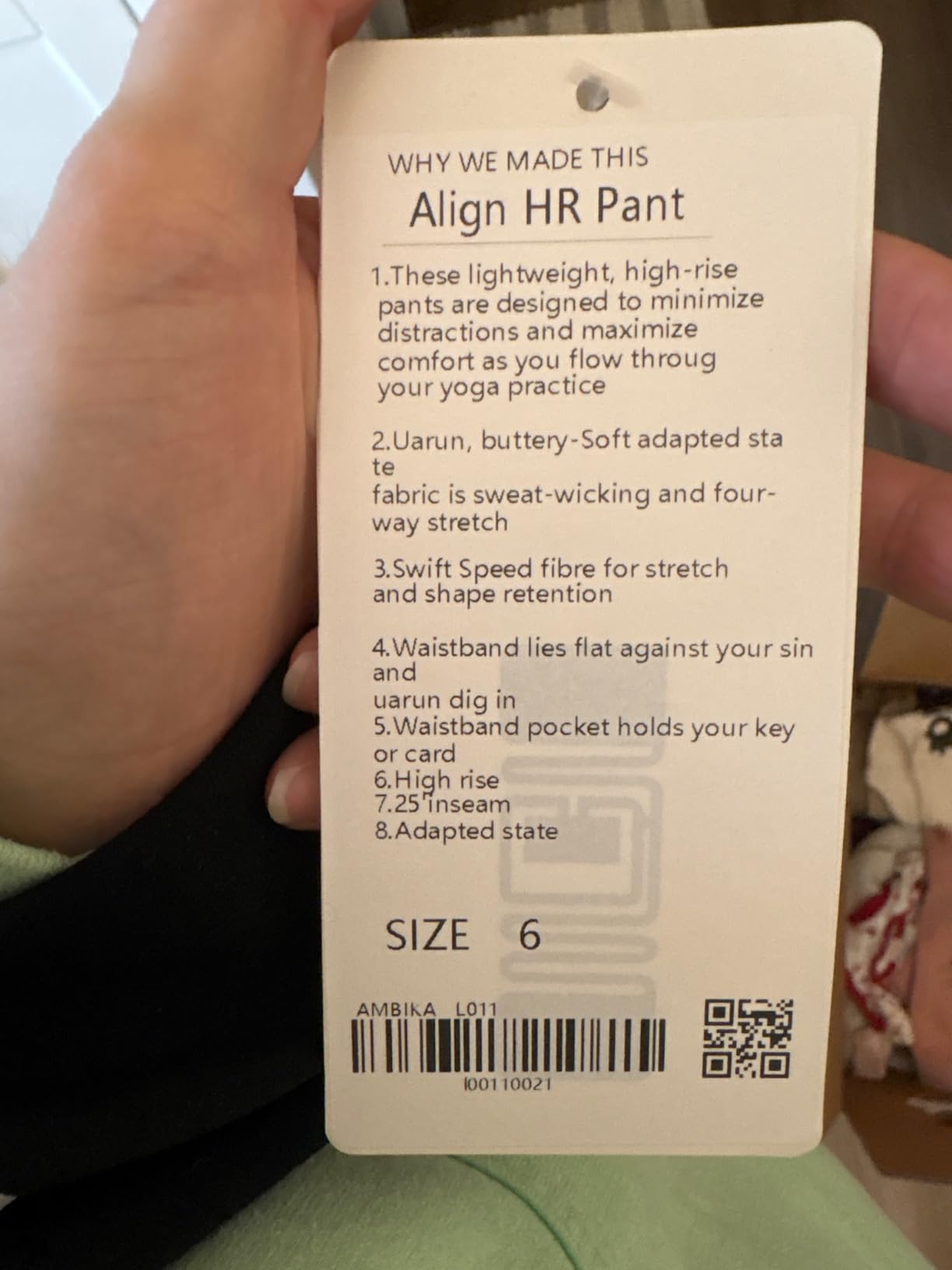 Lululemon Align Full Length Yoga Pants - High-Waisted Design, 28 Inch Inseam customer photo 2